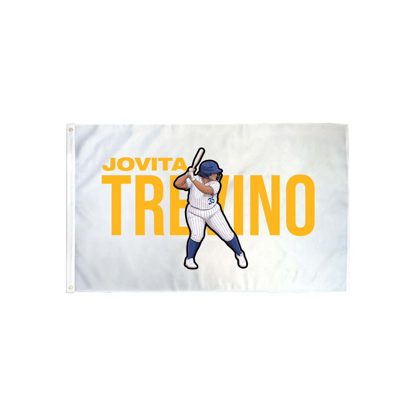 3x5 Flag — Player Name in Classic