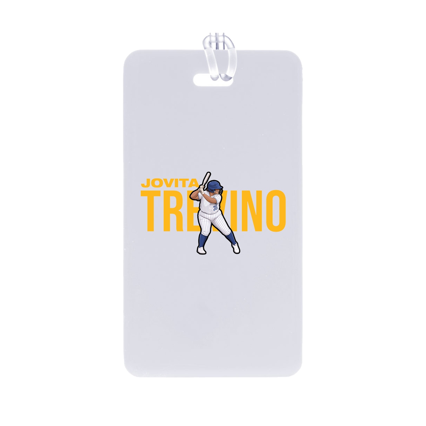 Bag Tag — Player Name in Classic