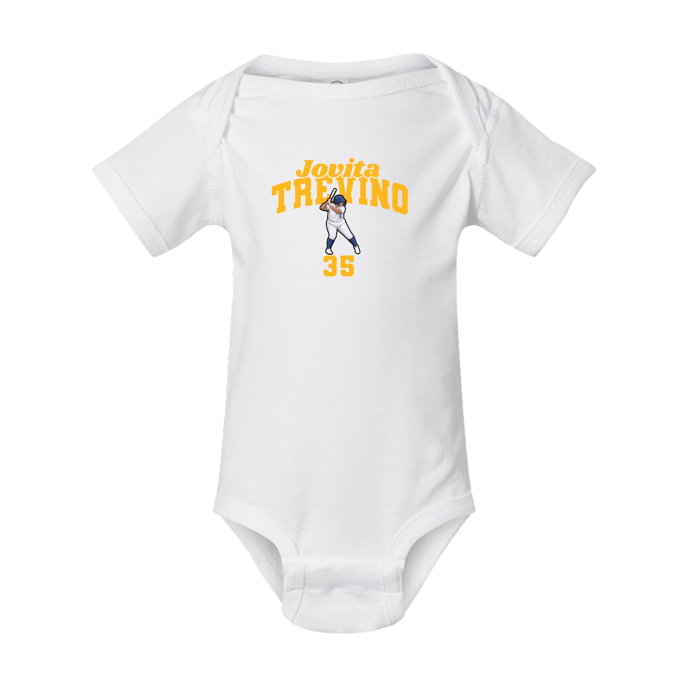 Baby Onesie — Signature Arch in White