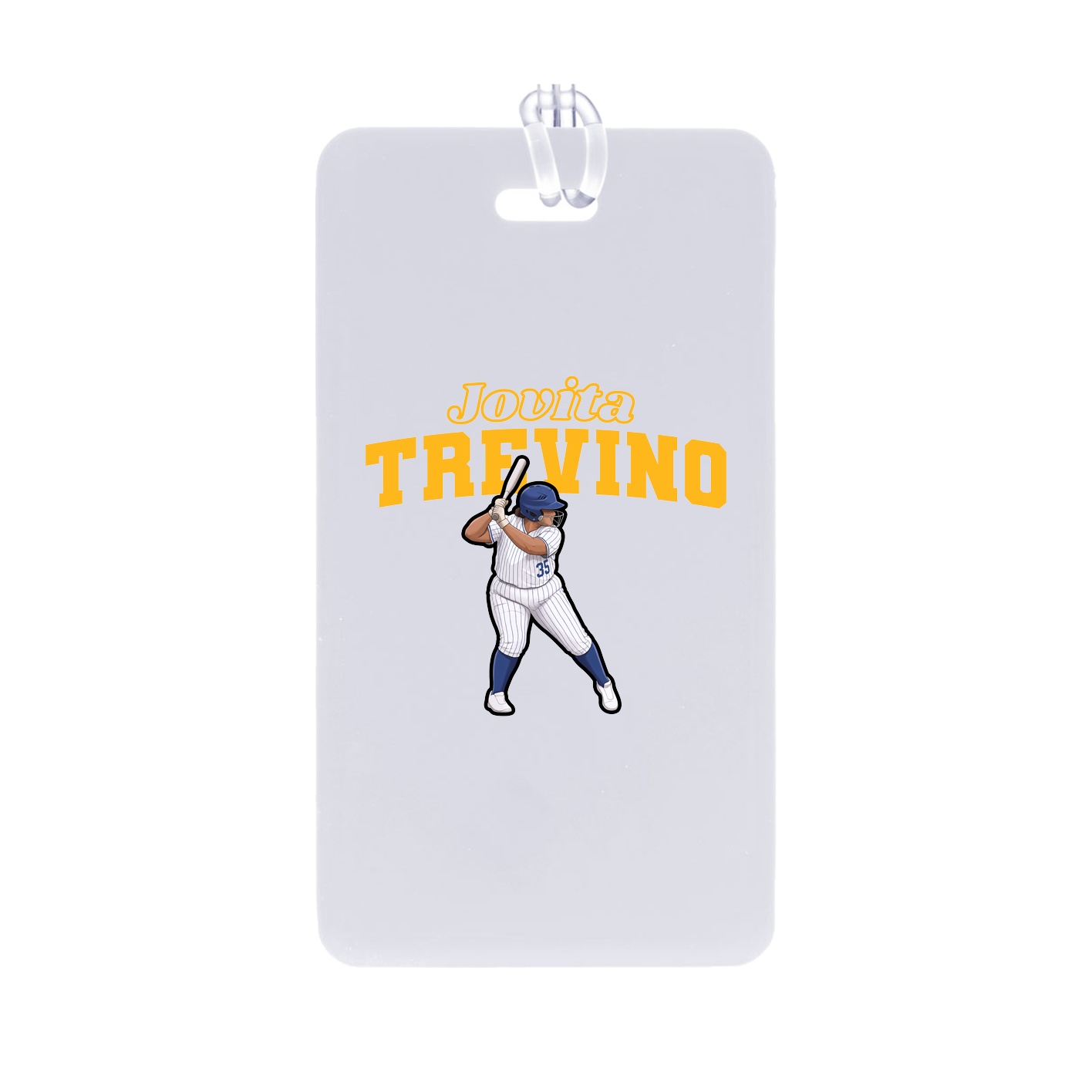 Bag Tag — Name Arch in Classic
