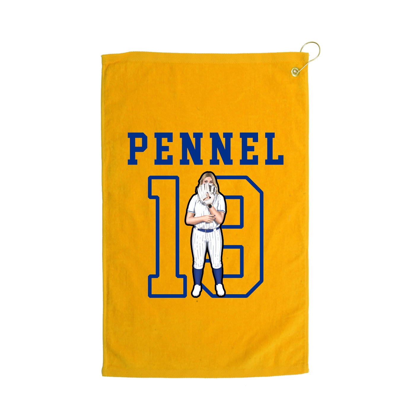 Golf Towel — Shirsey in Gold