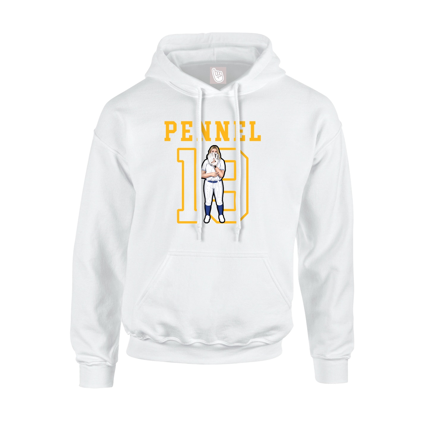 Youth Hoodie — Shirsey in White