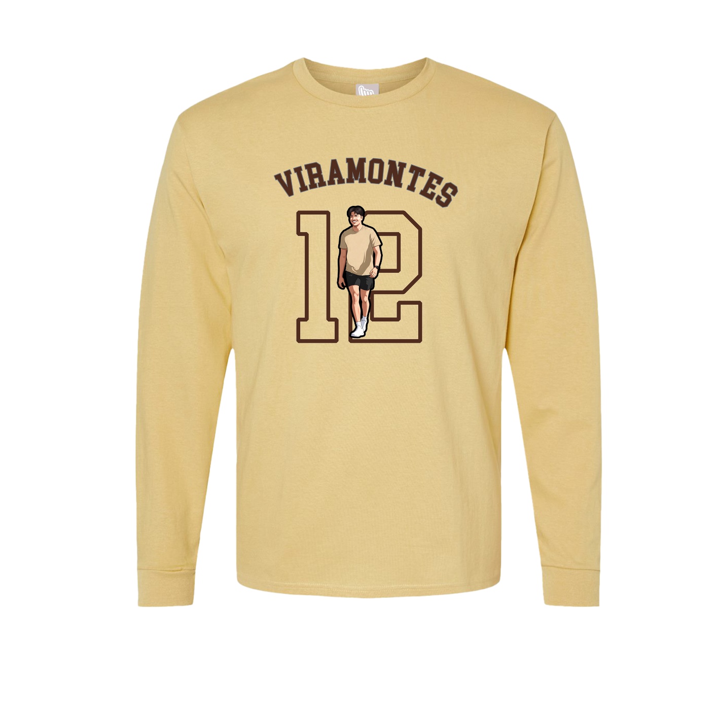 Long Sleeve Tee — Shirsey Arch in Vegas Gold