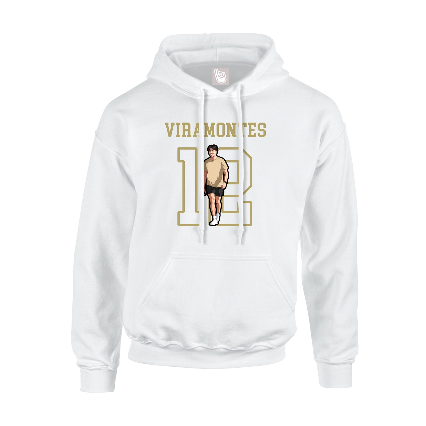 Youth Hoodie — Shirsey in White