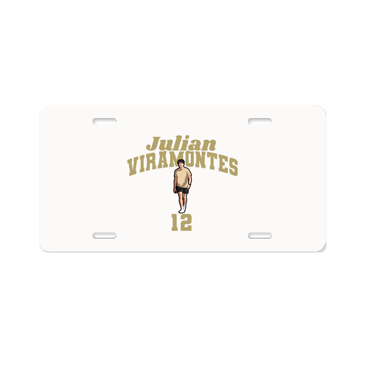 License Plate — Signature Arch in Classic