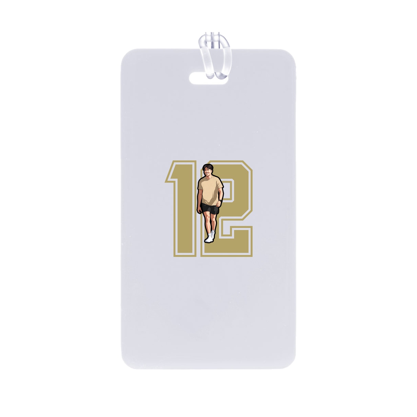 Bag Tag — Number in Classic