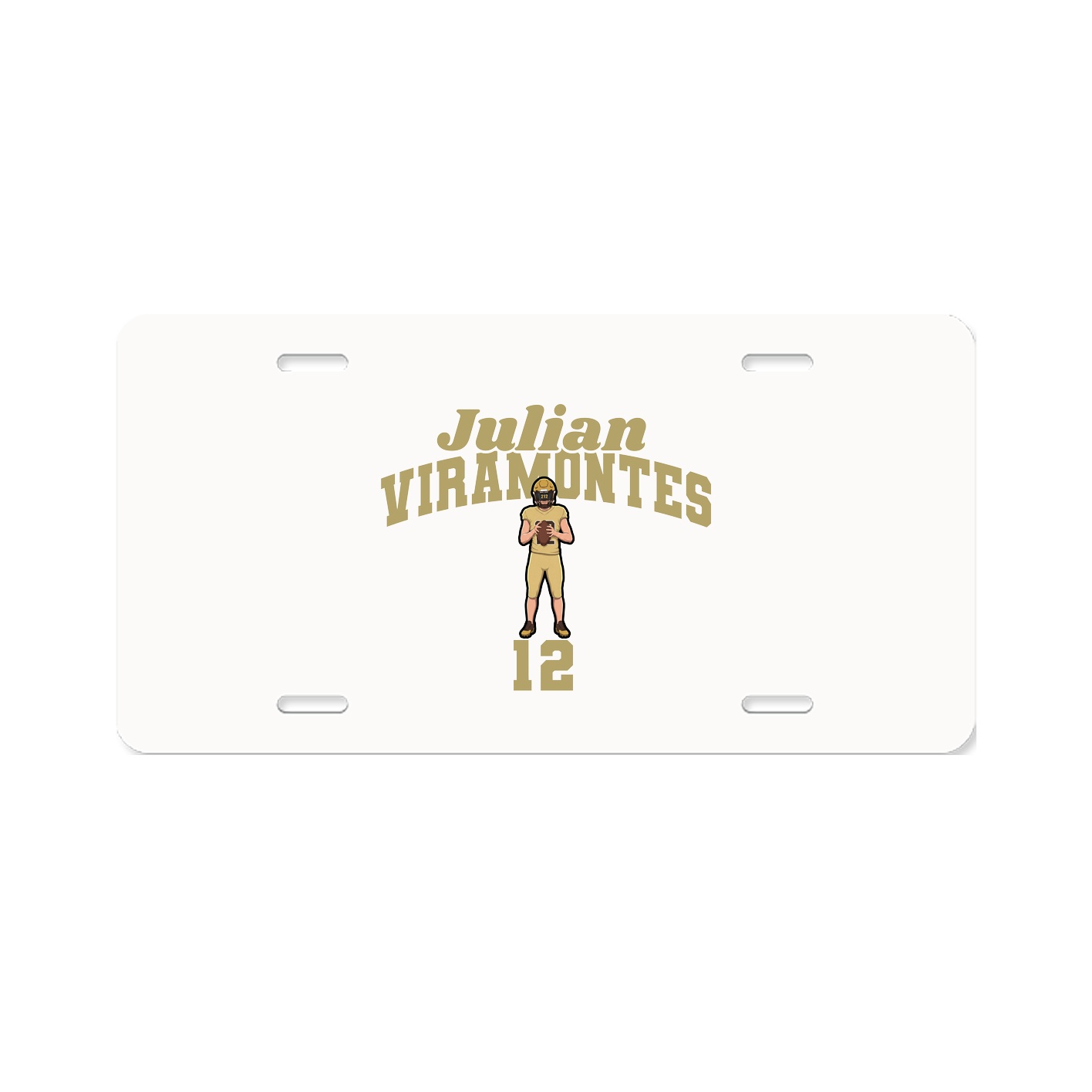 License Plate — Signature Arch in Classic