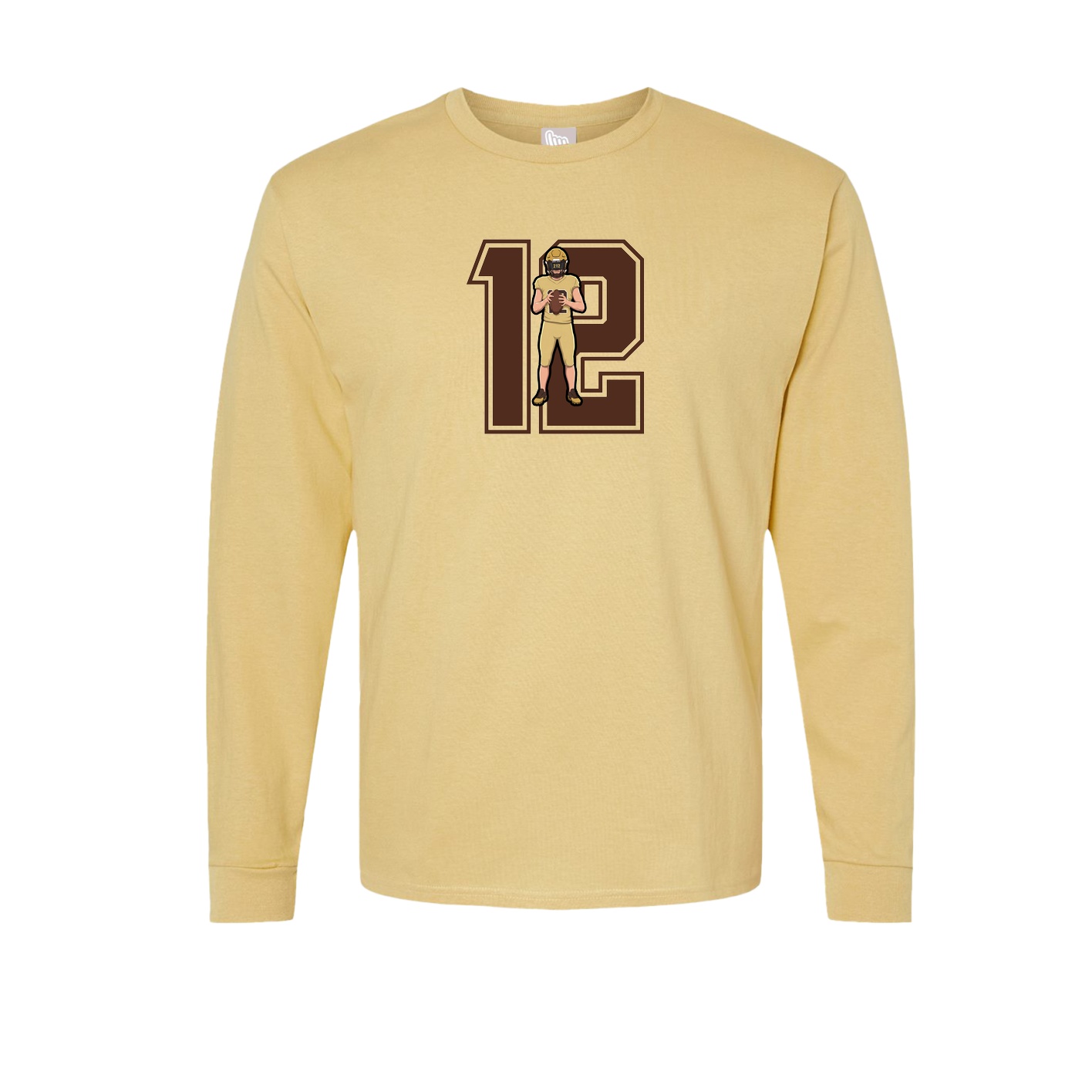Long Sleeve Tee — Number in Vegas Gold