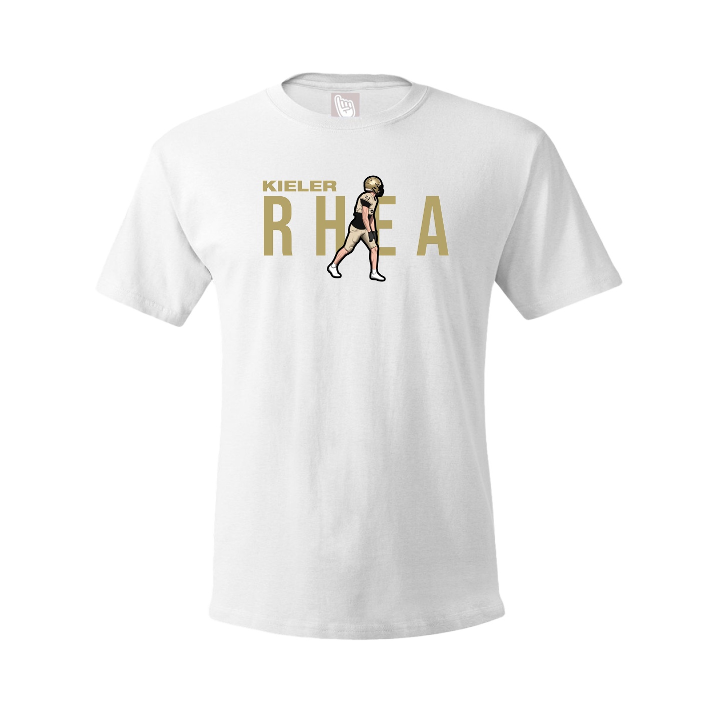 Youth Tee — Player Name in White