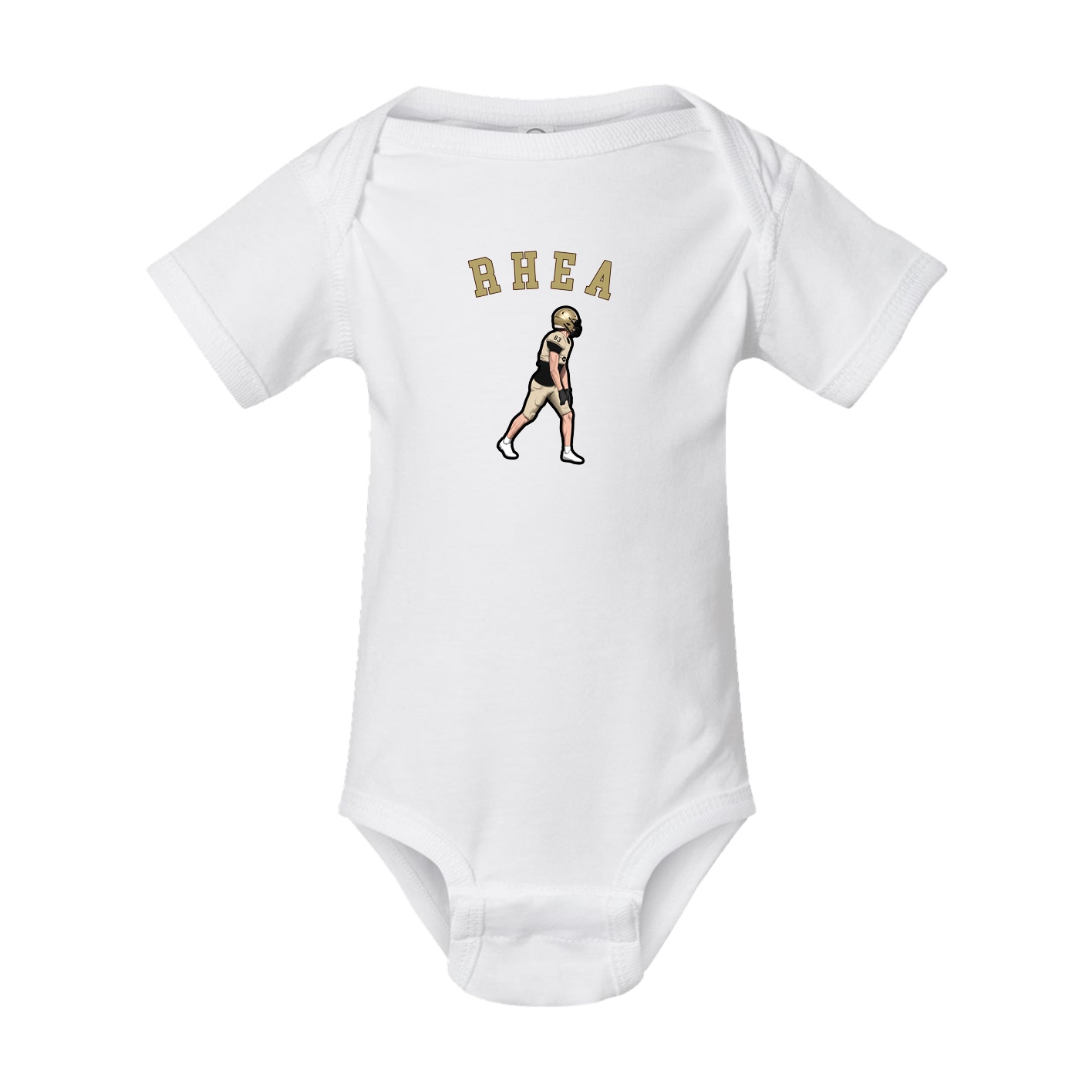 Baby Onesie — Shirsey Arch in White