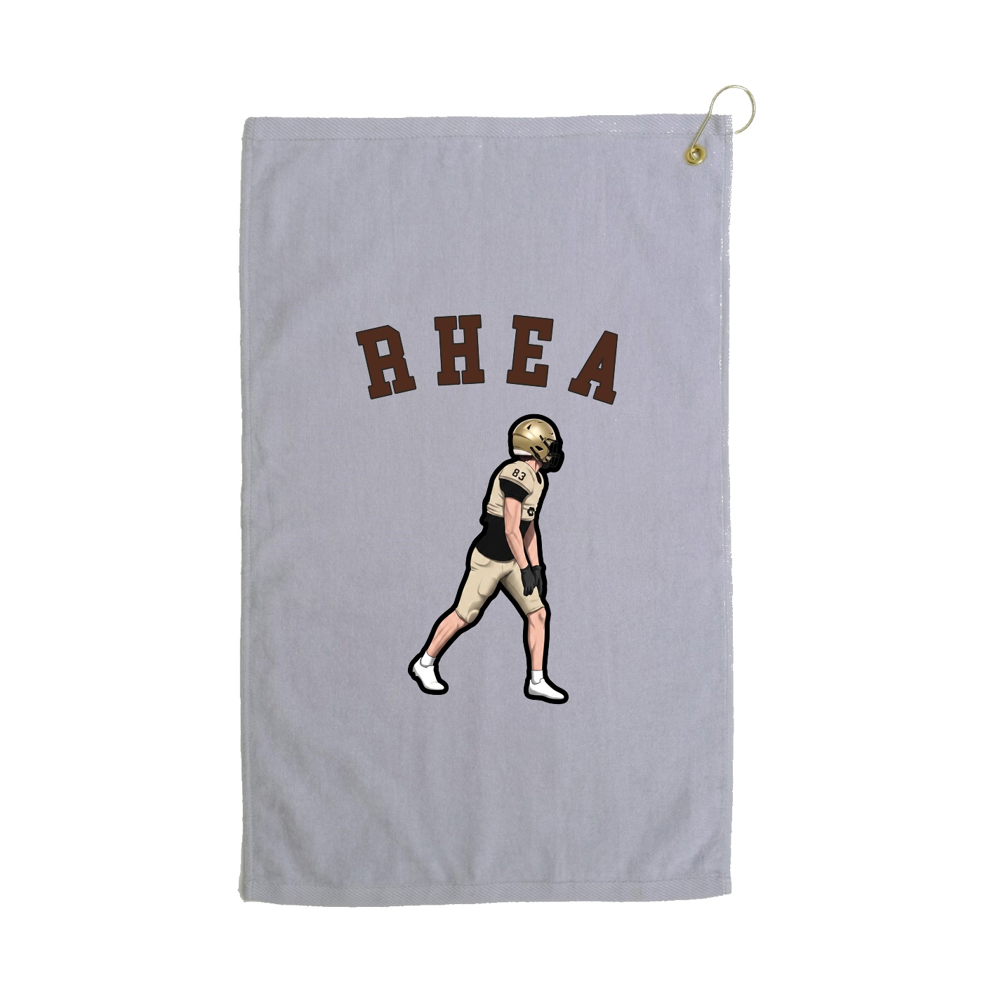 Golf Towel — Shirsey Arch in Grey