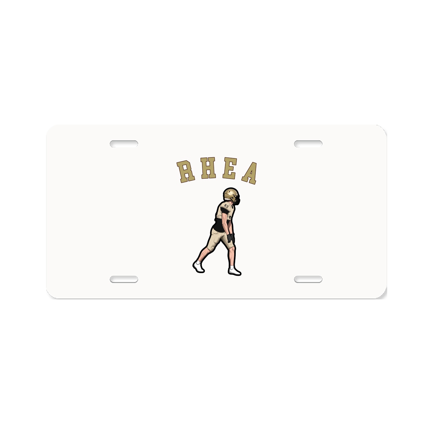 License Plate — Shirsey Arch in Classic