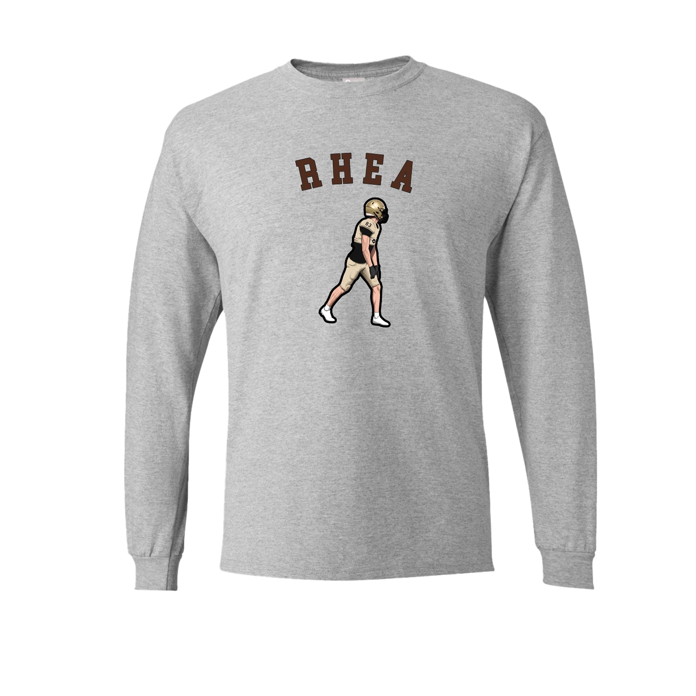 Long Sleeve Tee — Shirsey Arch in Grey