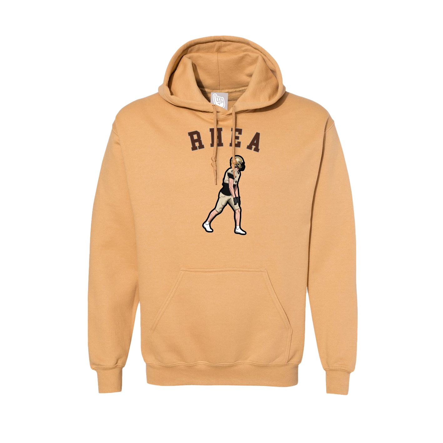 Hoodie — Shirsey Arch in Vegas Gold