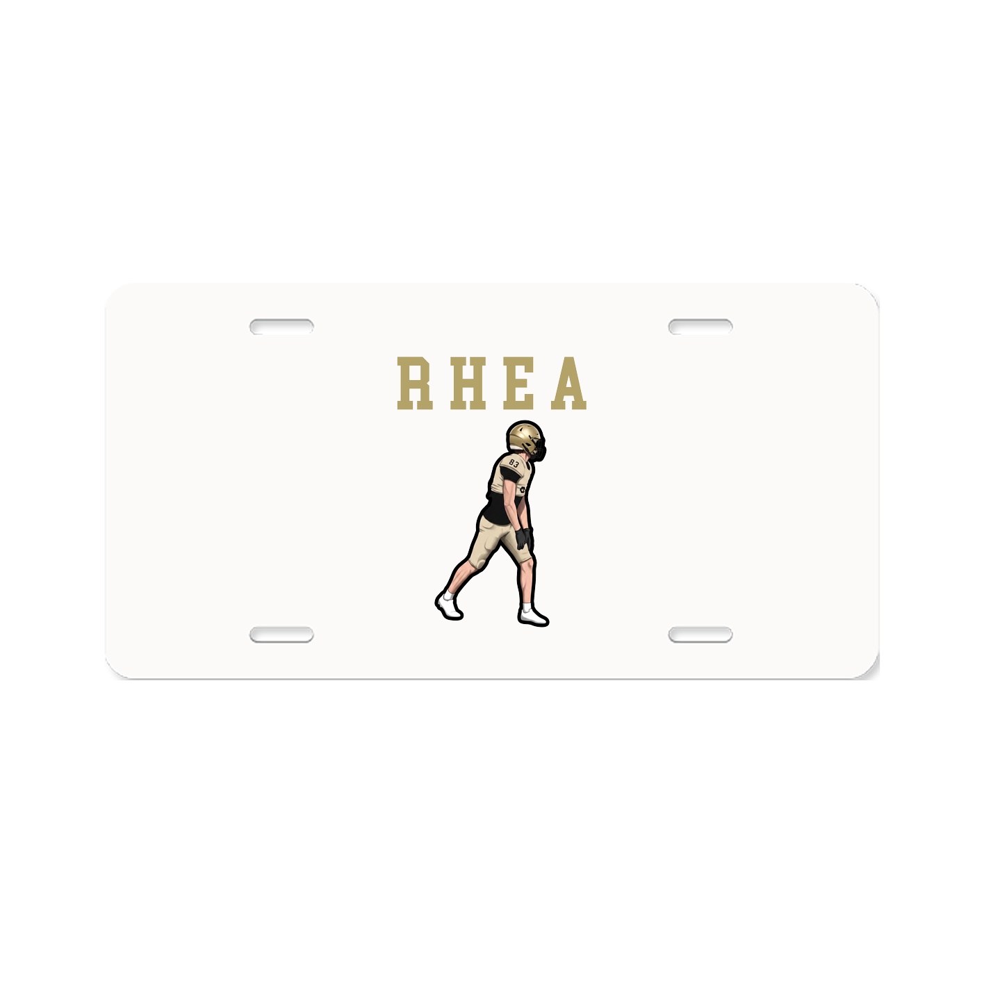 License Plate — Shirsey in Classic