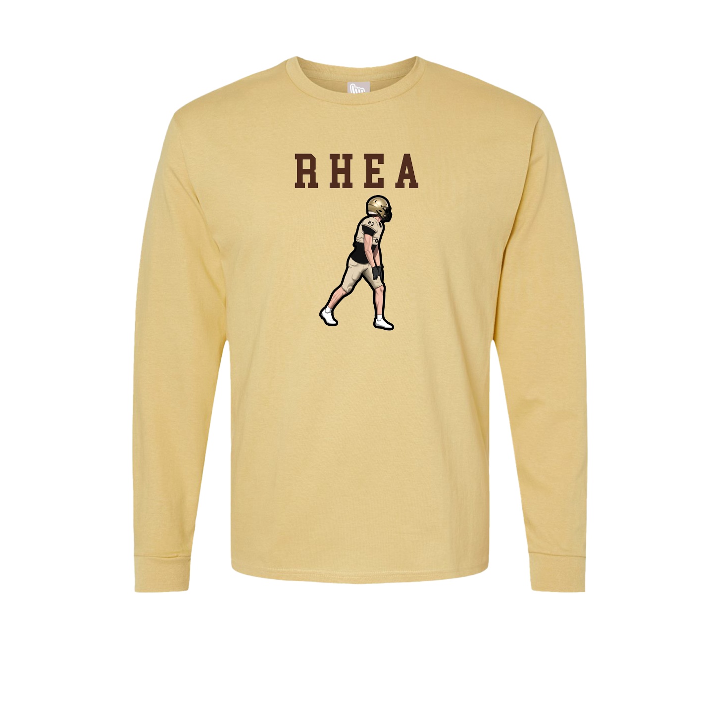 Long Sleeve Tee — Shirsey in Vegas Gold