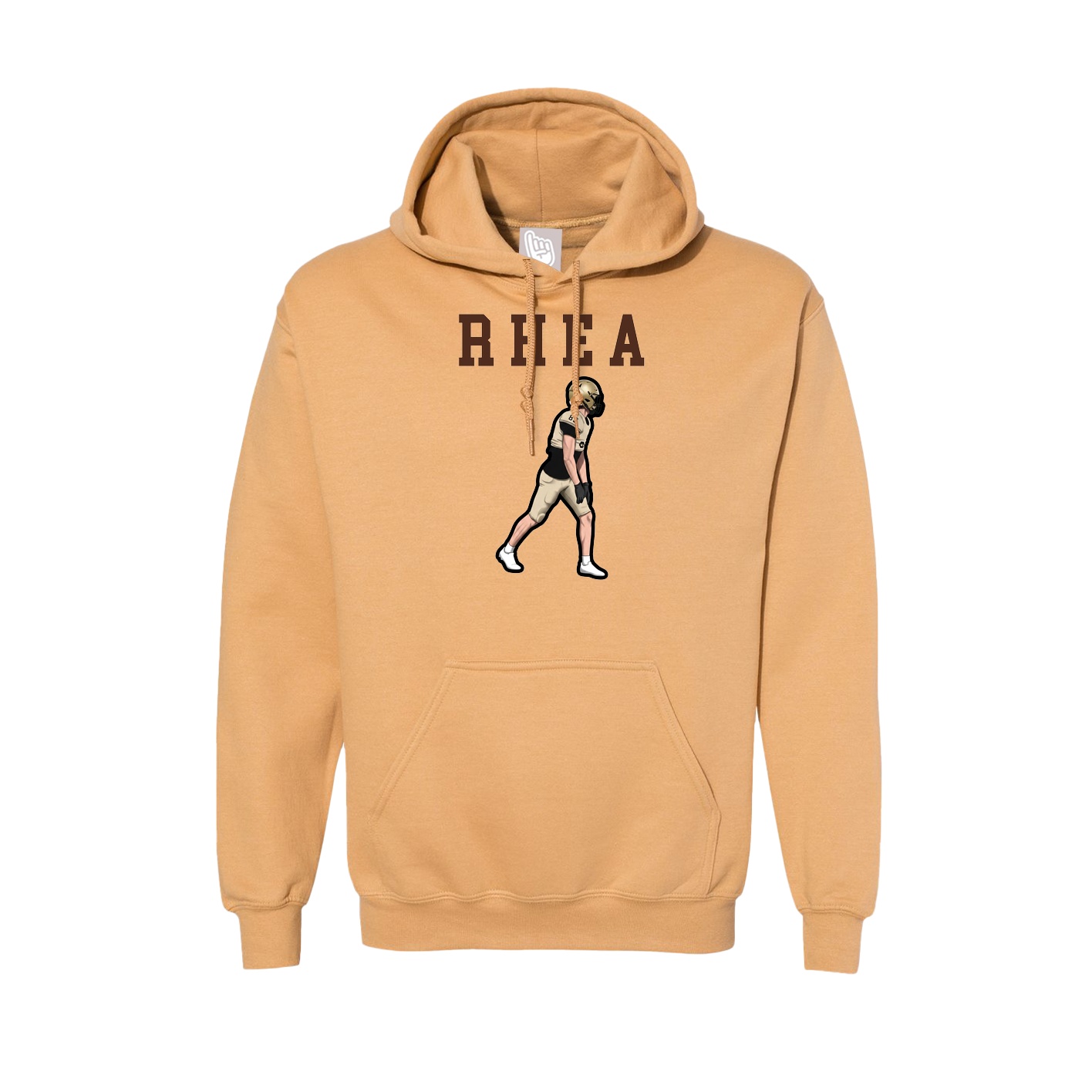 Hoodie — Shirsey in Vegas Gold