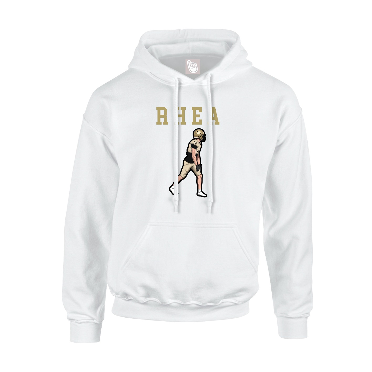Youth Hoodie — Shirsey in White