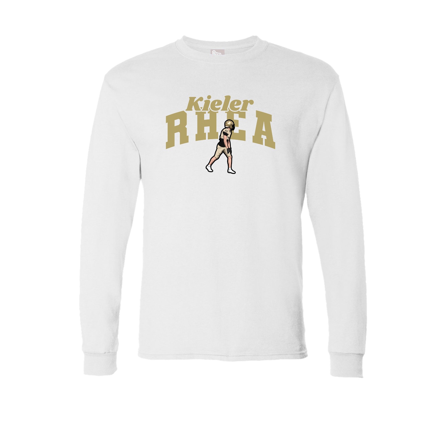Long Sleeve Tee — Signature Arch in White