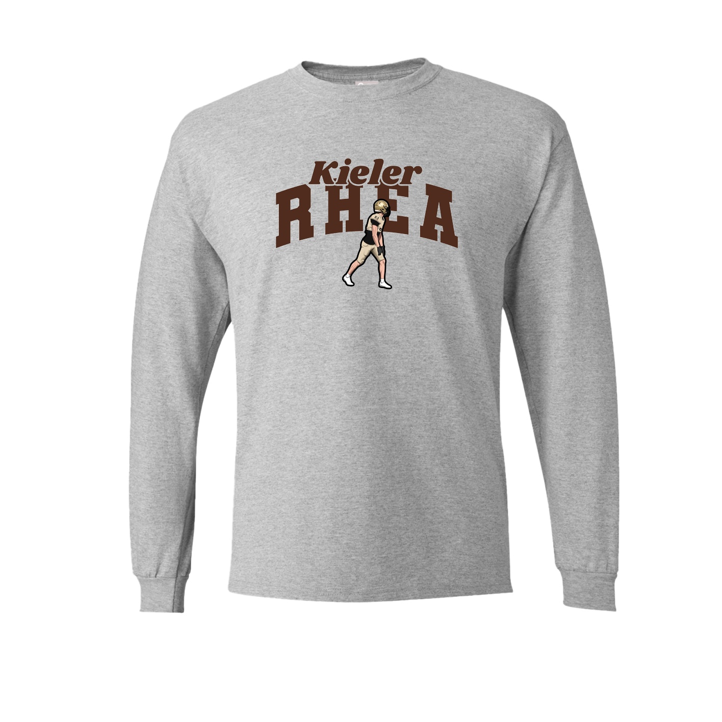 Long Sleeve Tee — Signature Arch in Grey