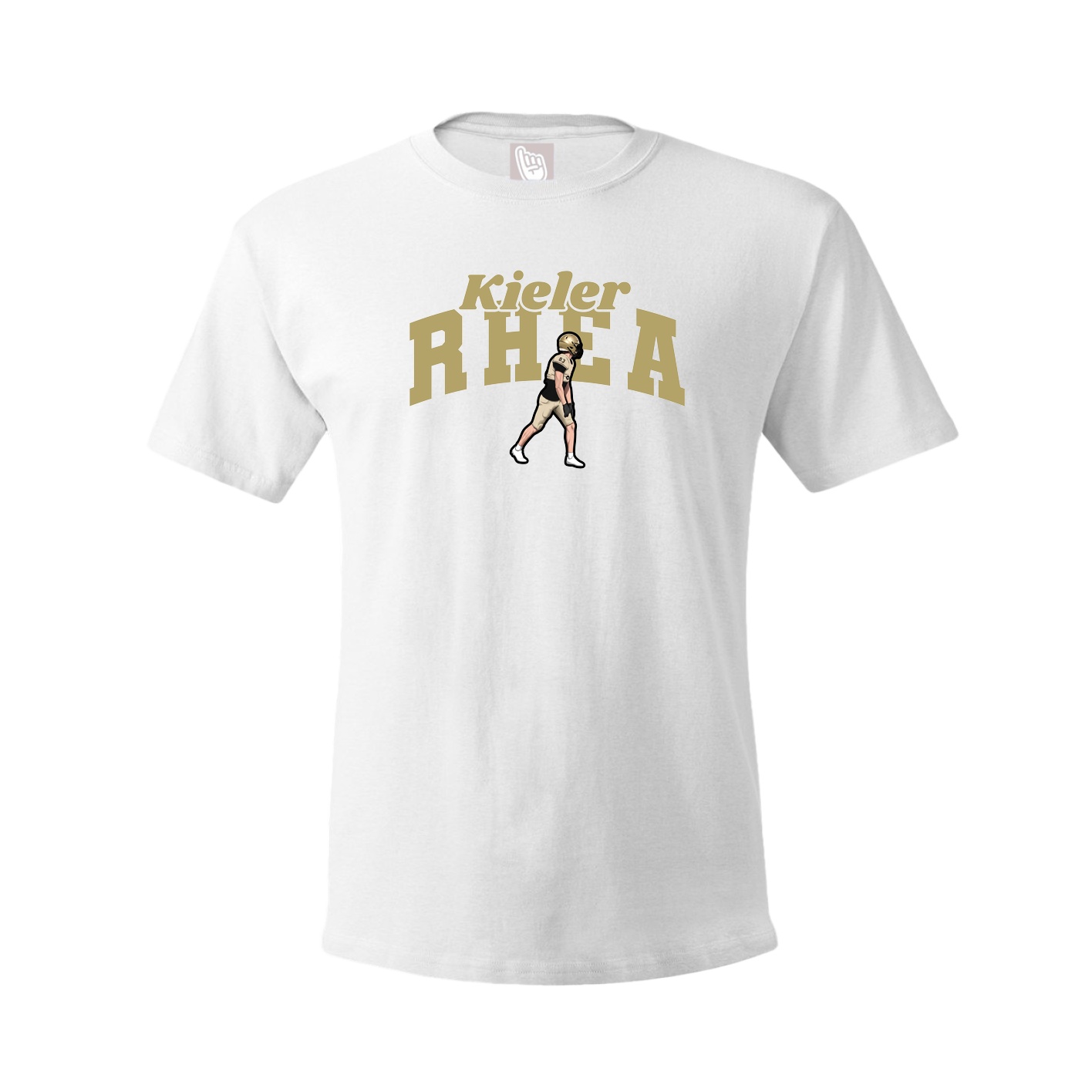 Youth Tee — Signature Arch in White