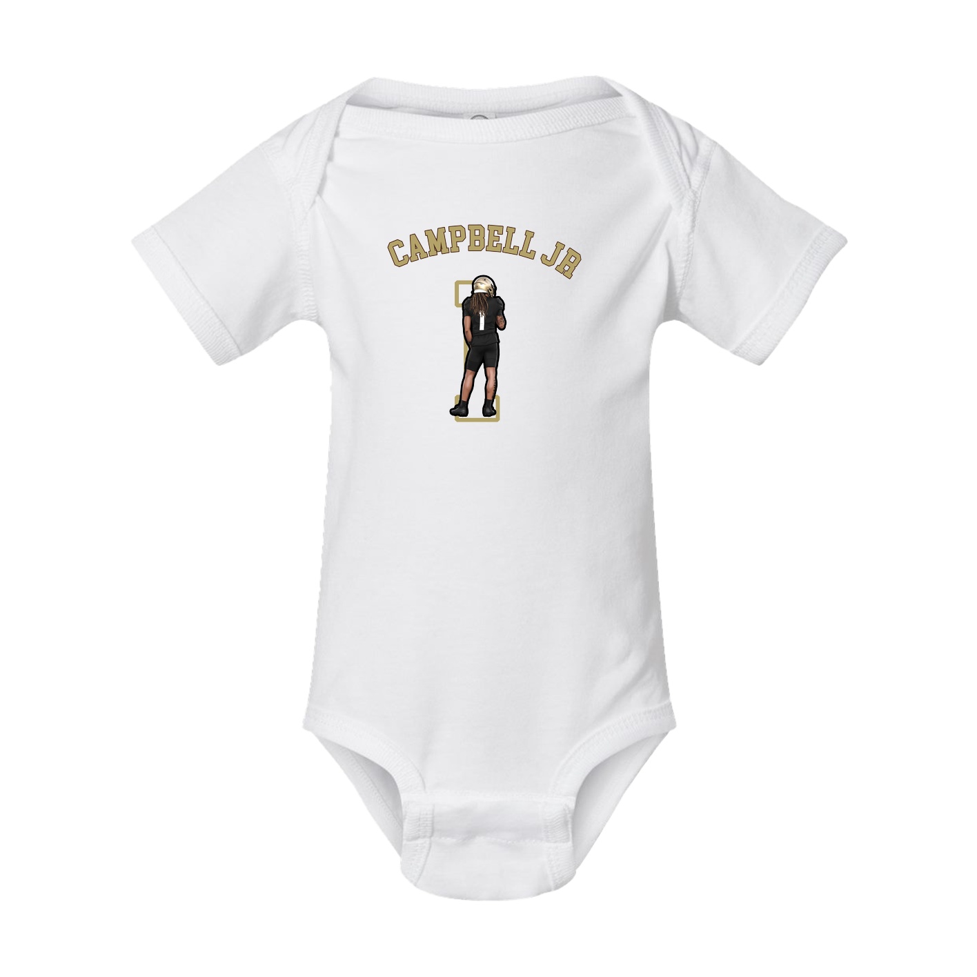 Baby Onesie — Shirsey Arch in White