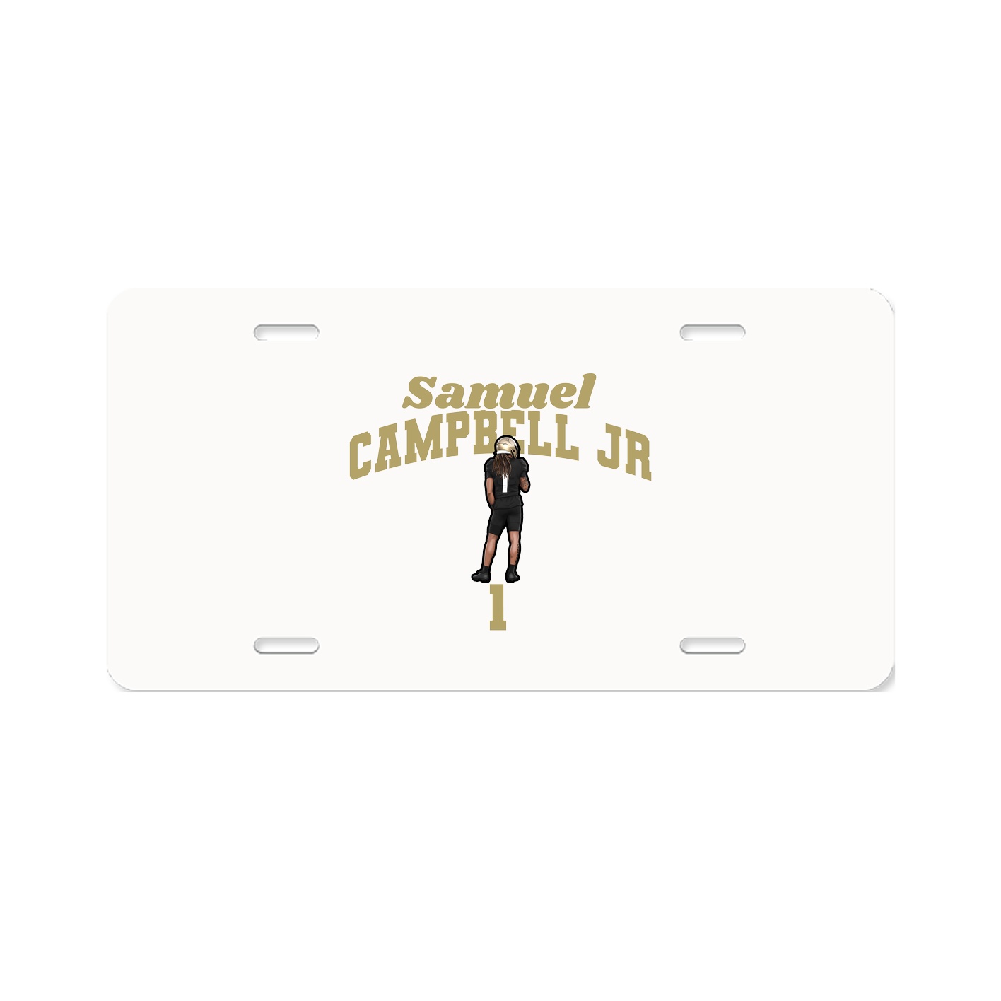 License Plate — Signature Arch in Classic
