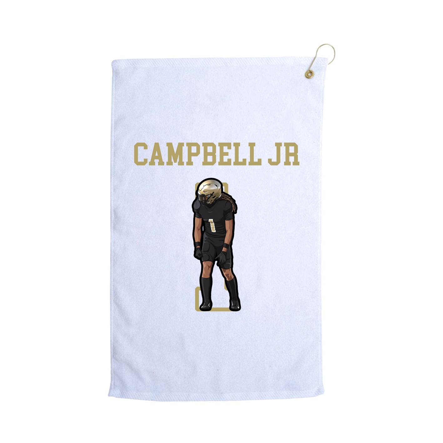 Golf Towel — Shirsey in White