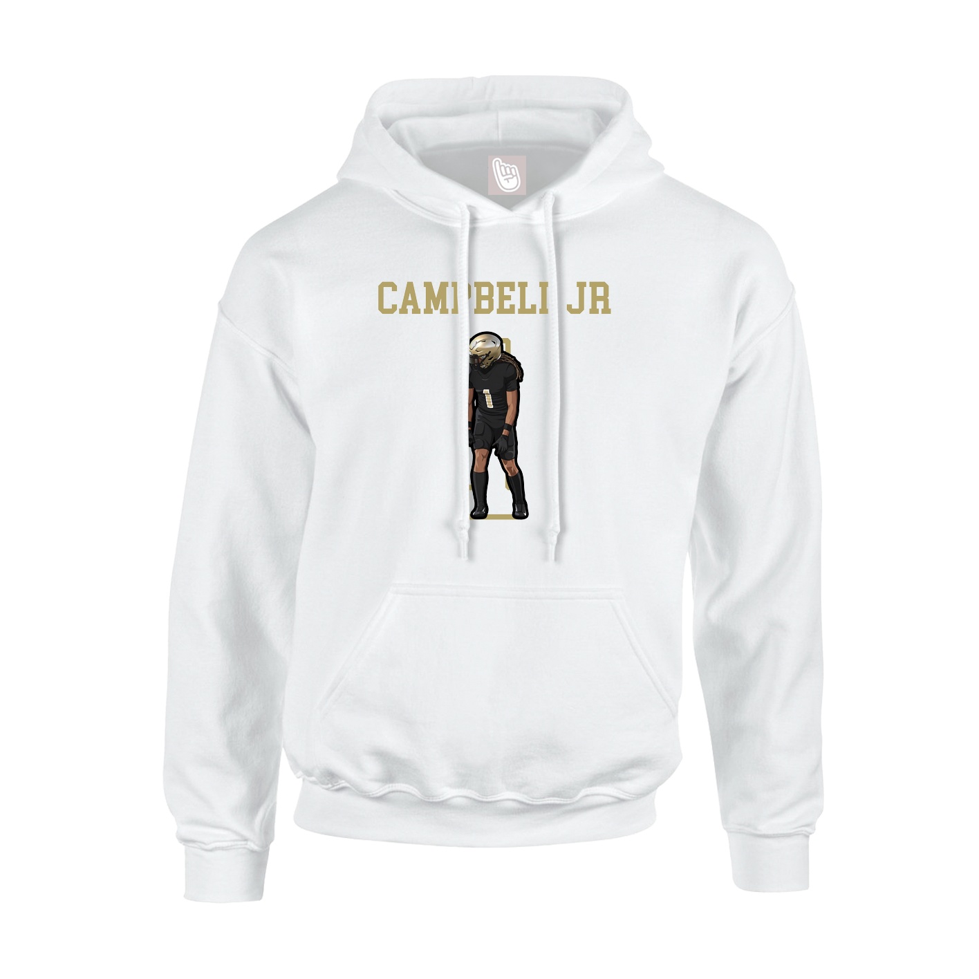 Youth Hoodie — Shirsey in White