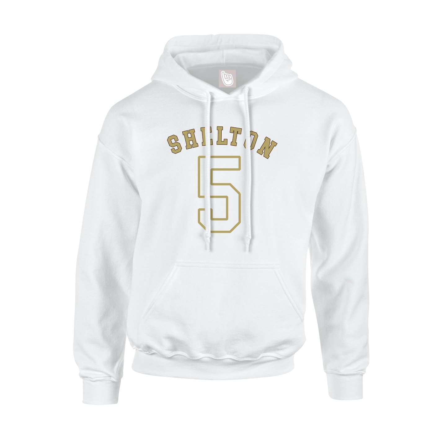 Hoodie — Shirsey Arch in White