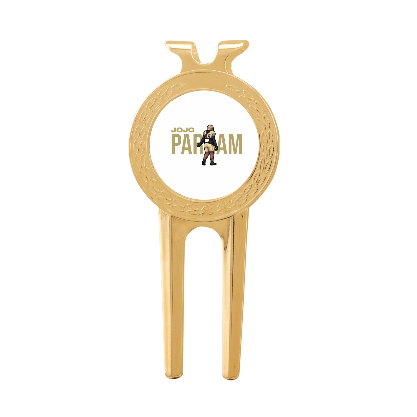 Divot Tool with Ball Marker — Player Name in Classic