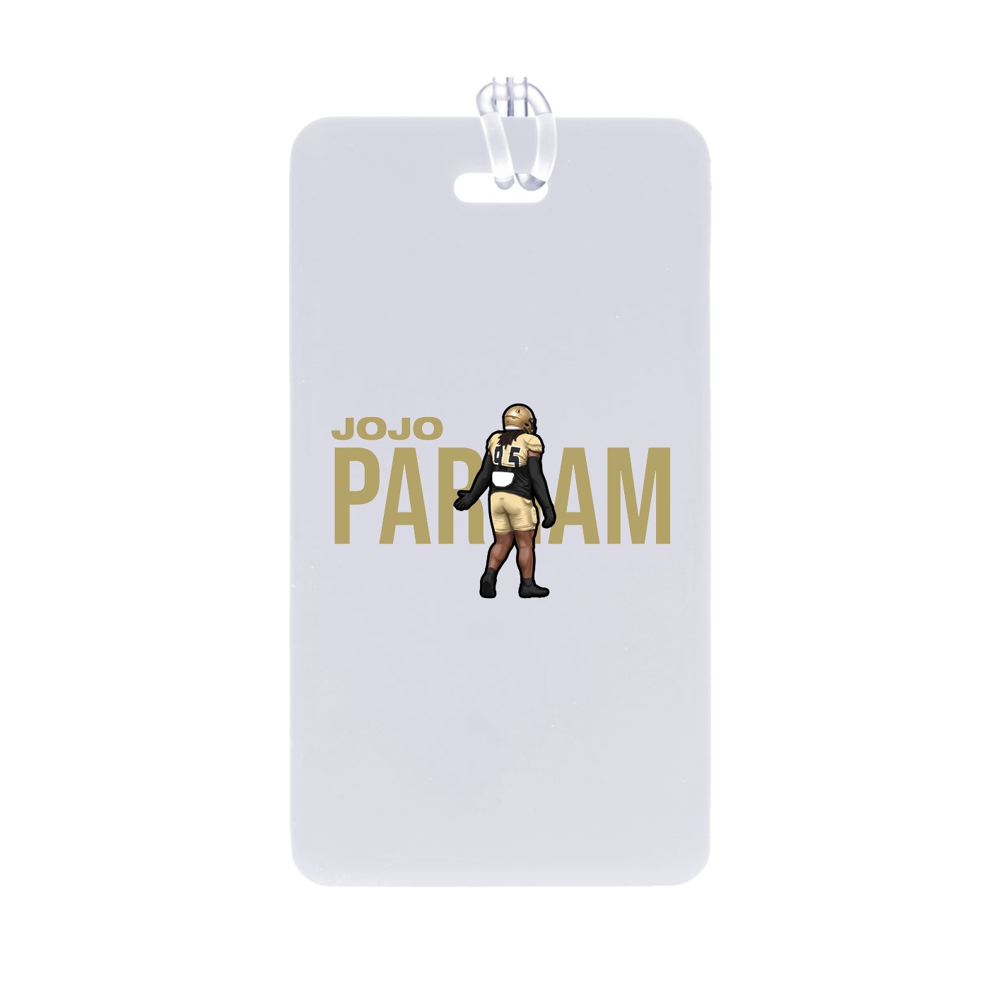 Bag Tag — Player Name in Classic