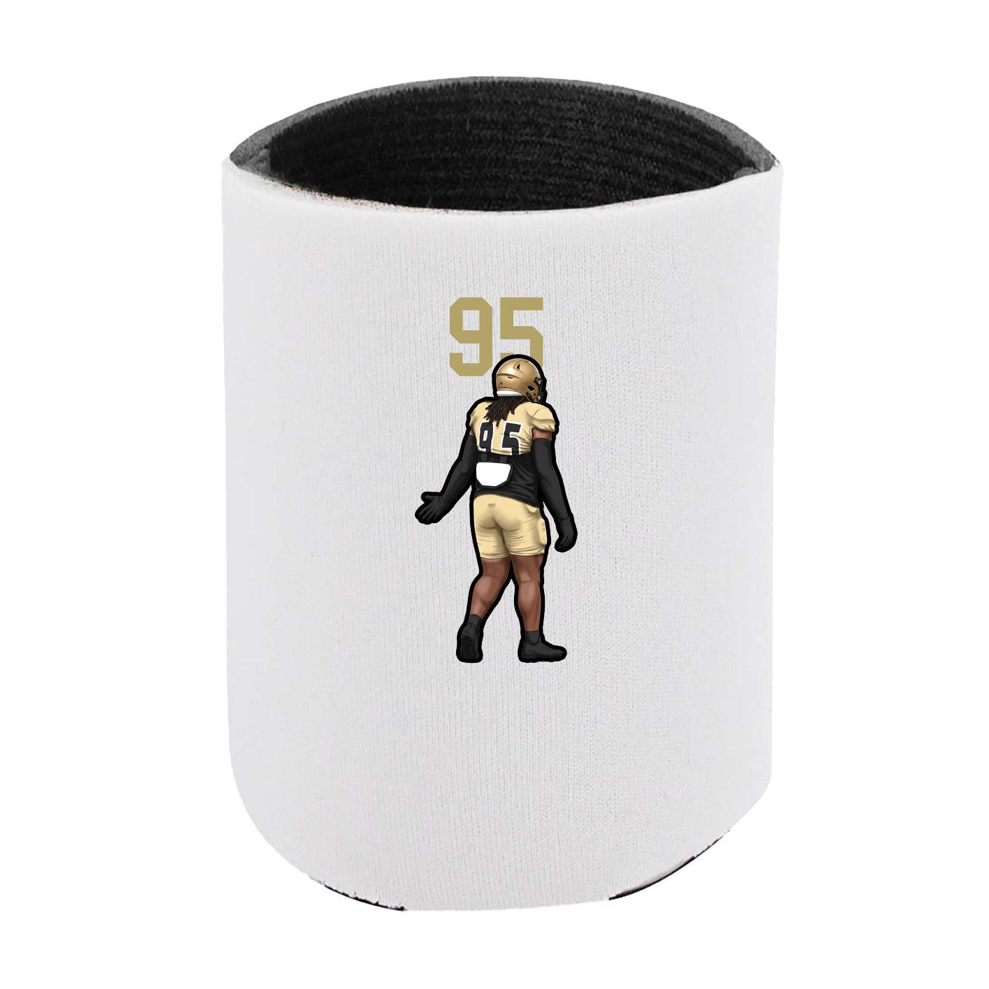 Can Holder — Number Top in White