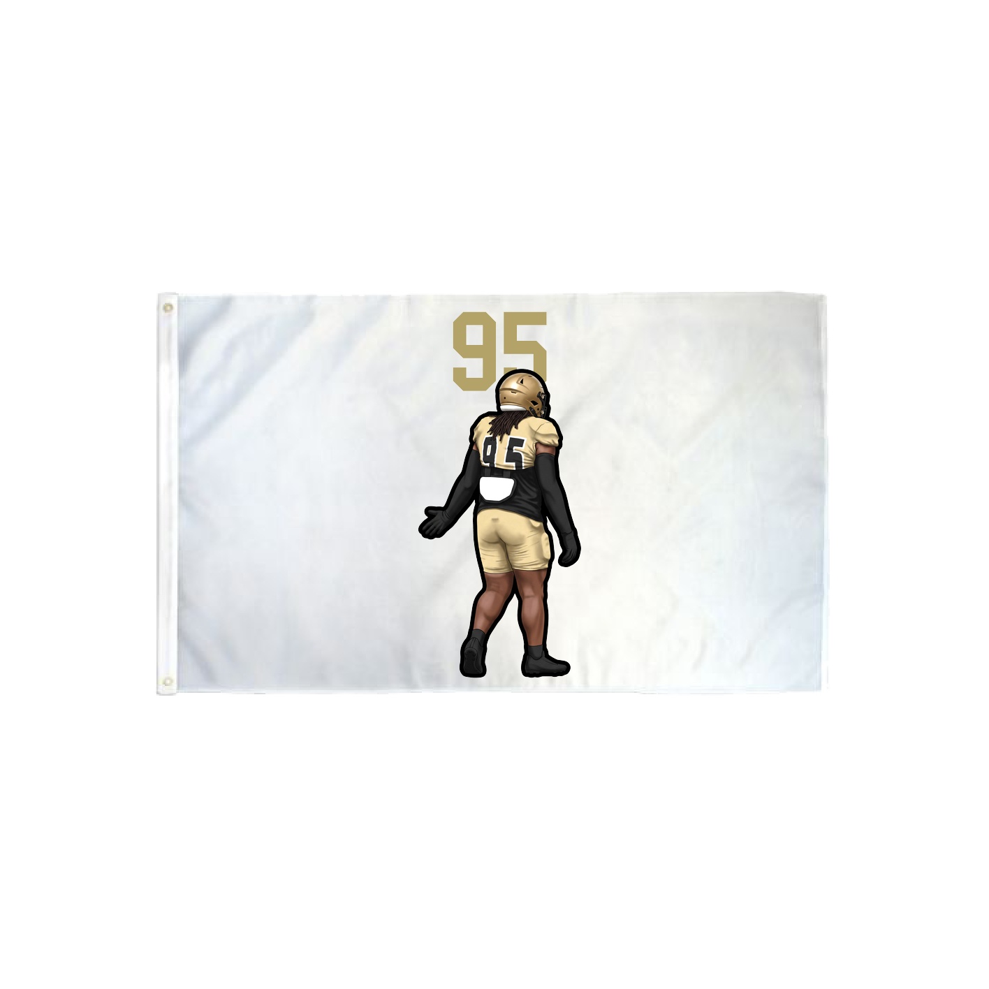 3x5 Flag — Number Top in Classic
