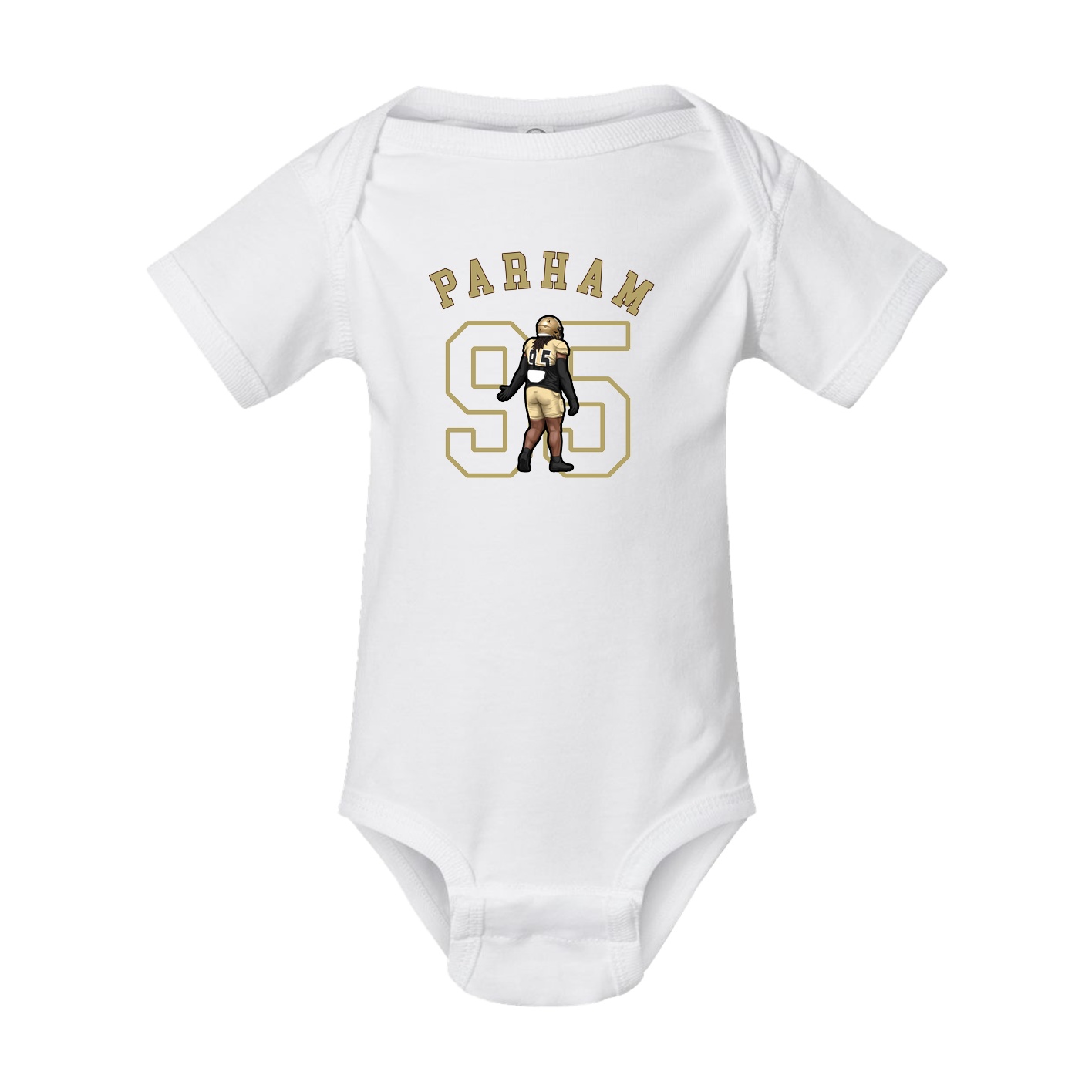 Baby Onesie — Shirsey Arch in White
