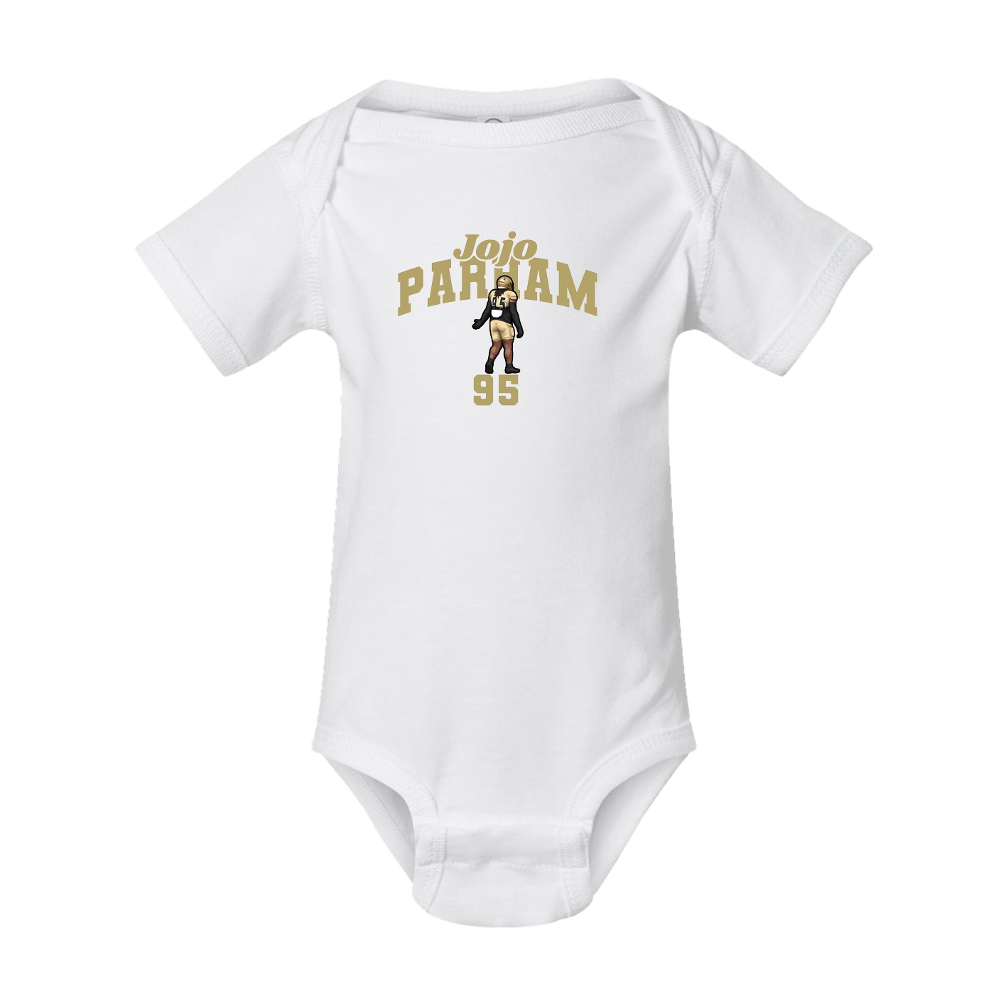 Baby Onesie — Signature Arch in White