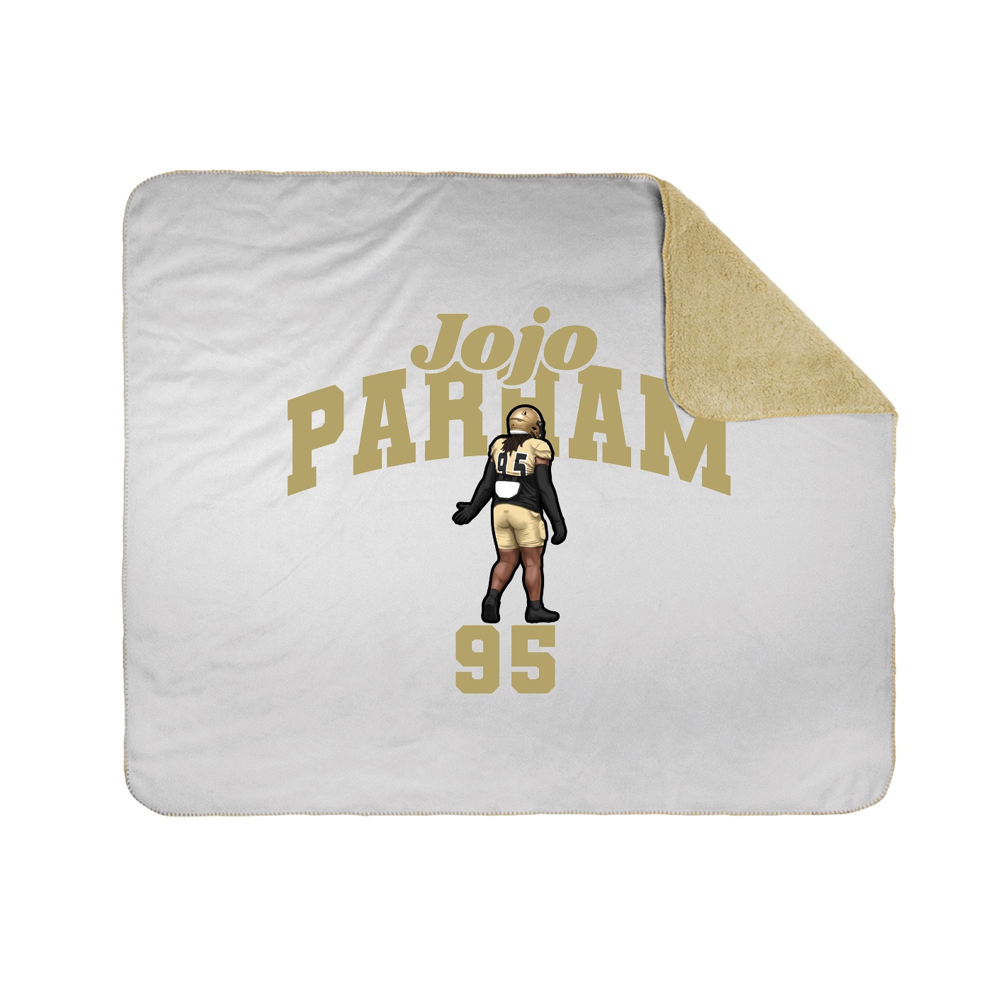 Throw Blanket — Signature Arch in White
