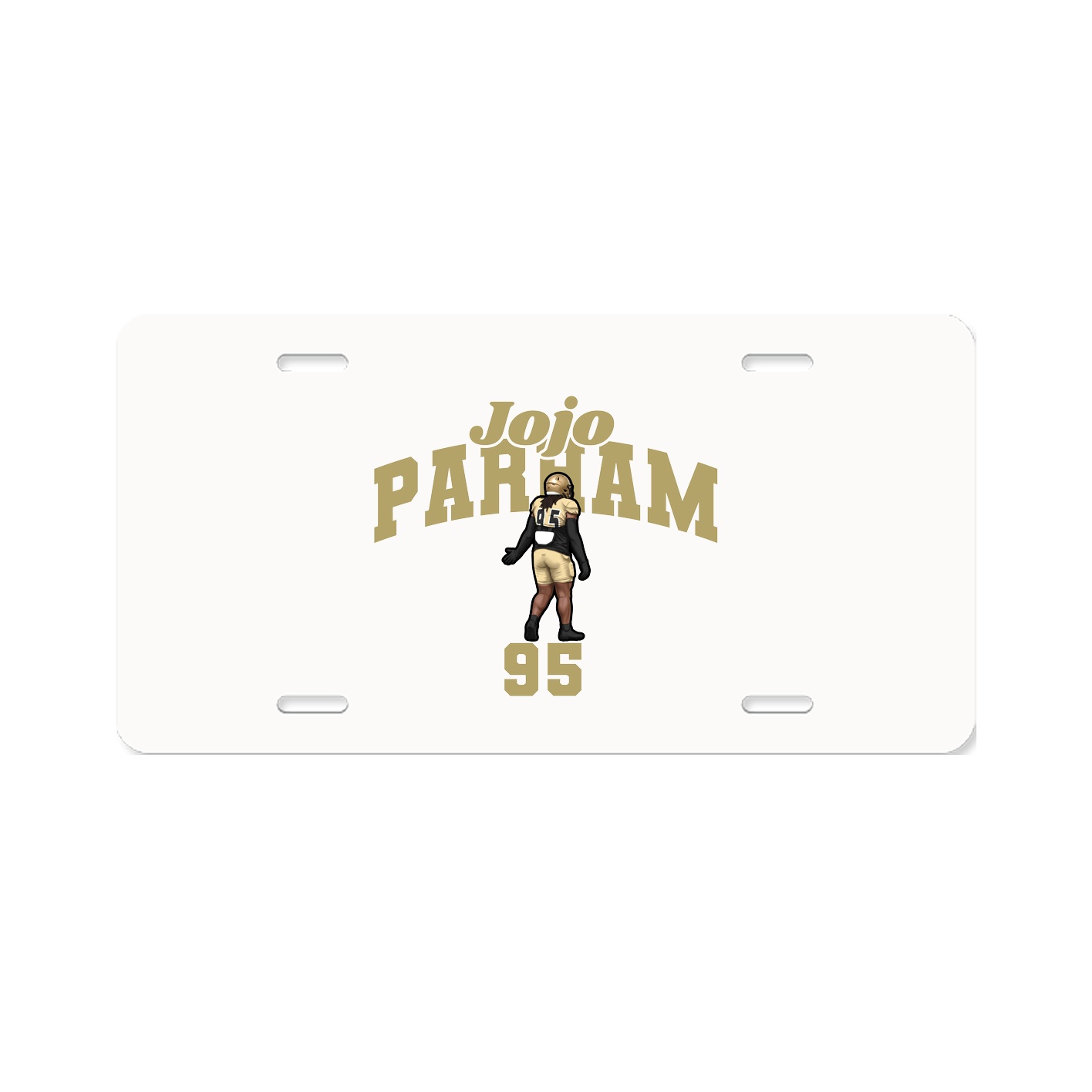 License Plate — Signature Arch in Classic