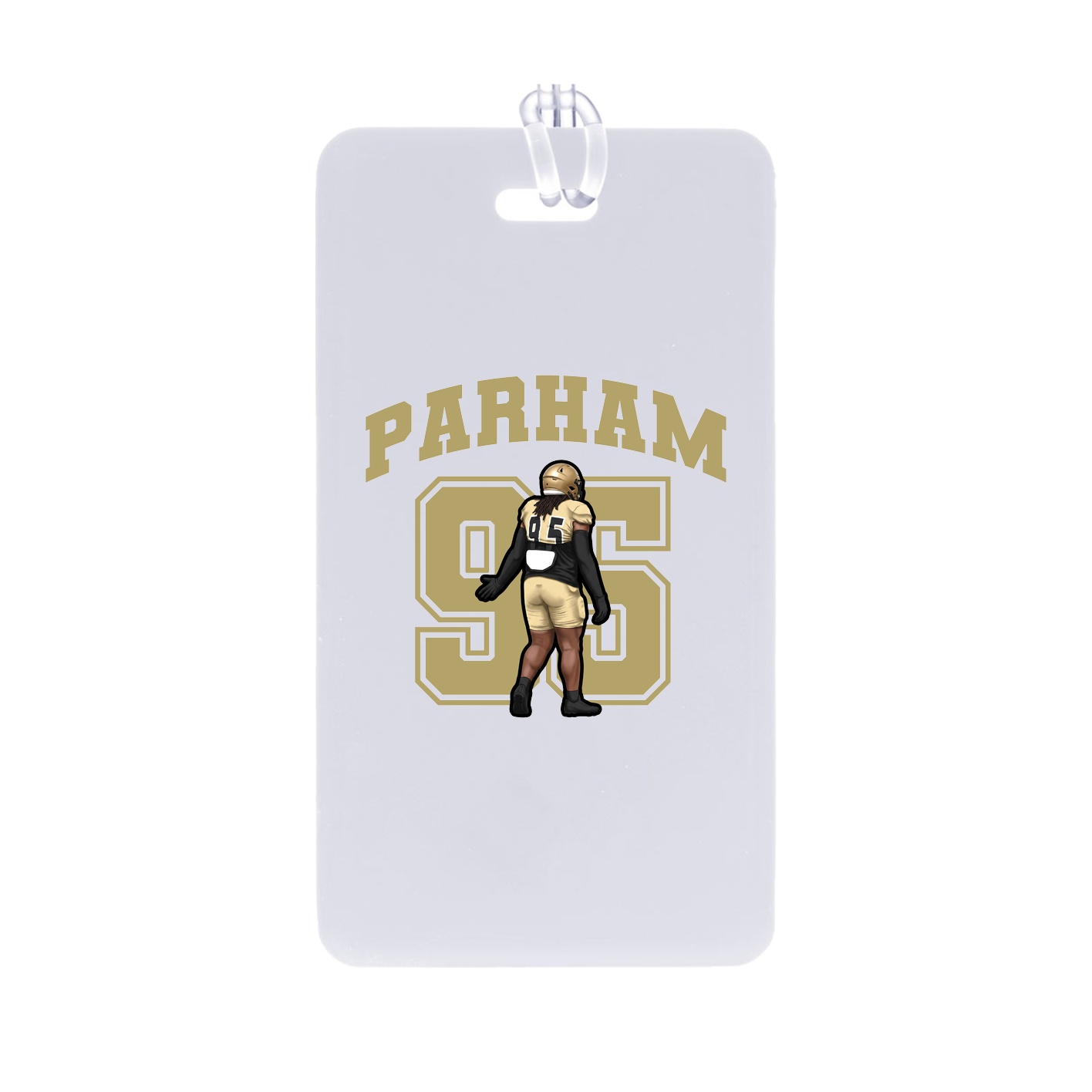 Bag Tag — Number in Classic
