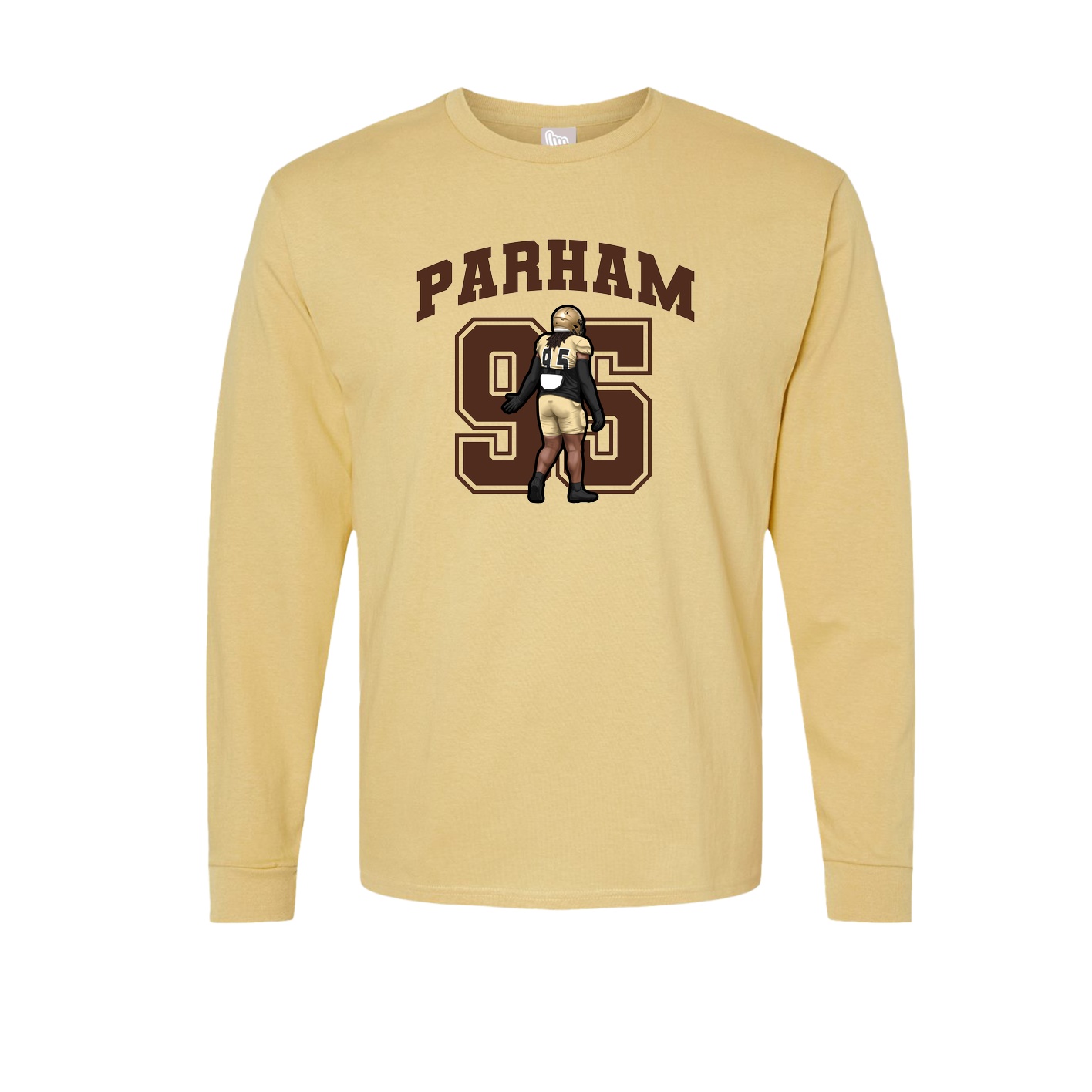 Long Sleeve Tee — Number in Vegas Gold