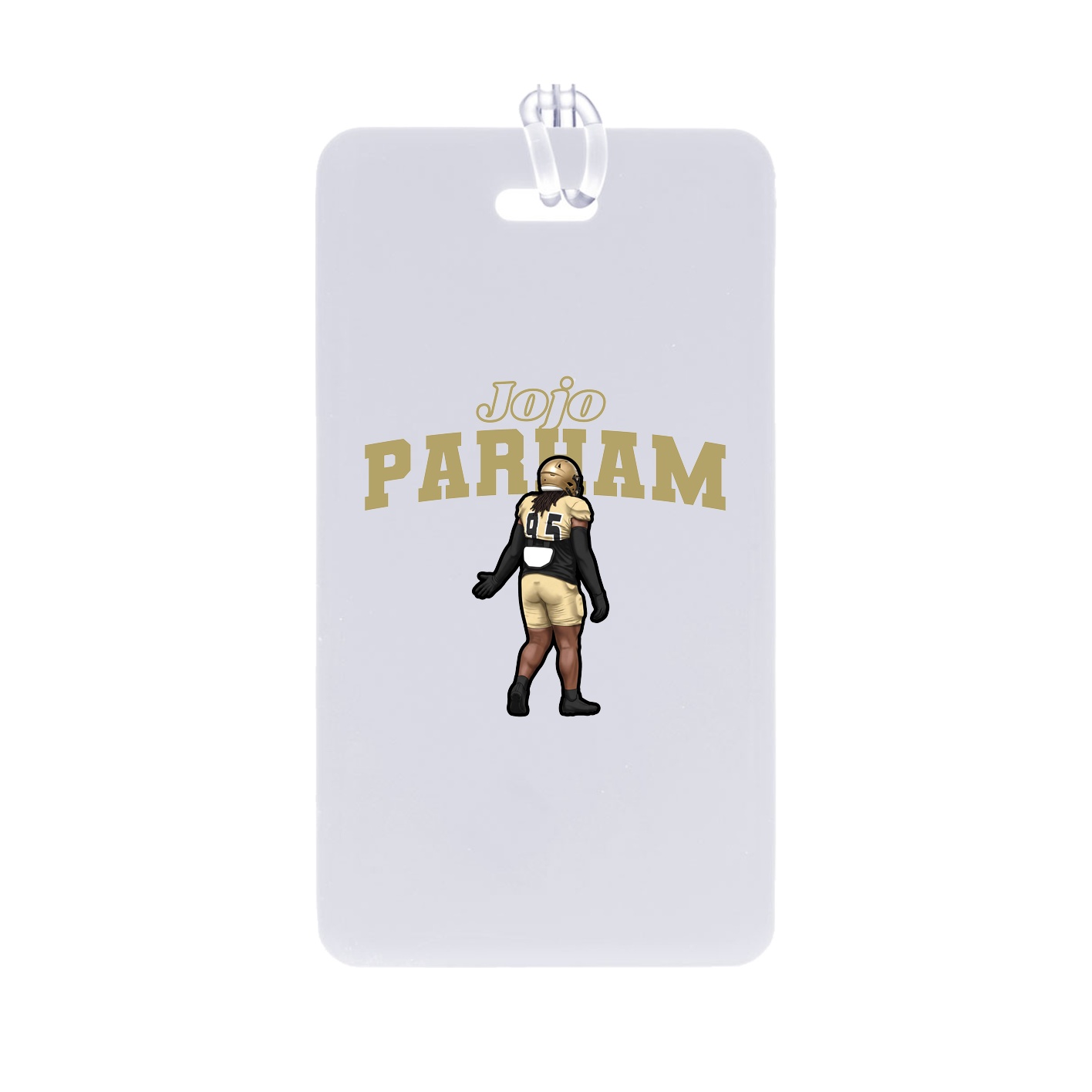 Bag Tag — Name Arch in Classic