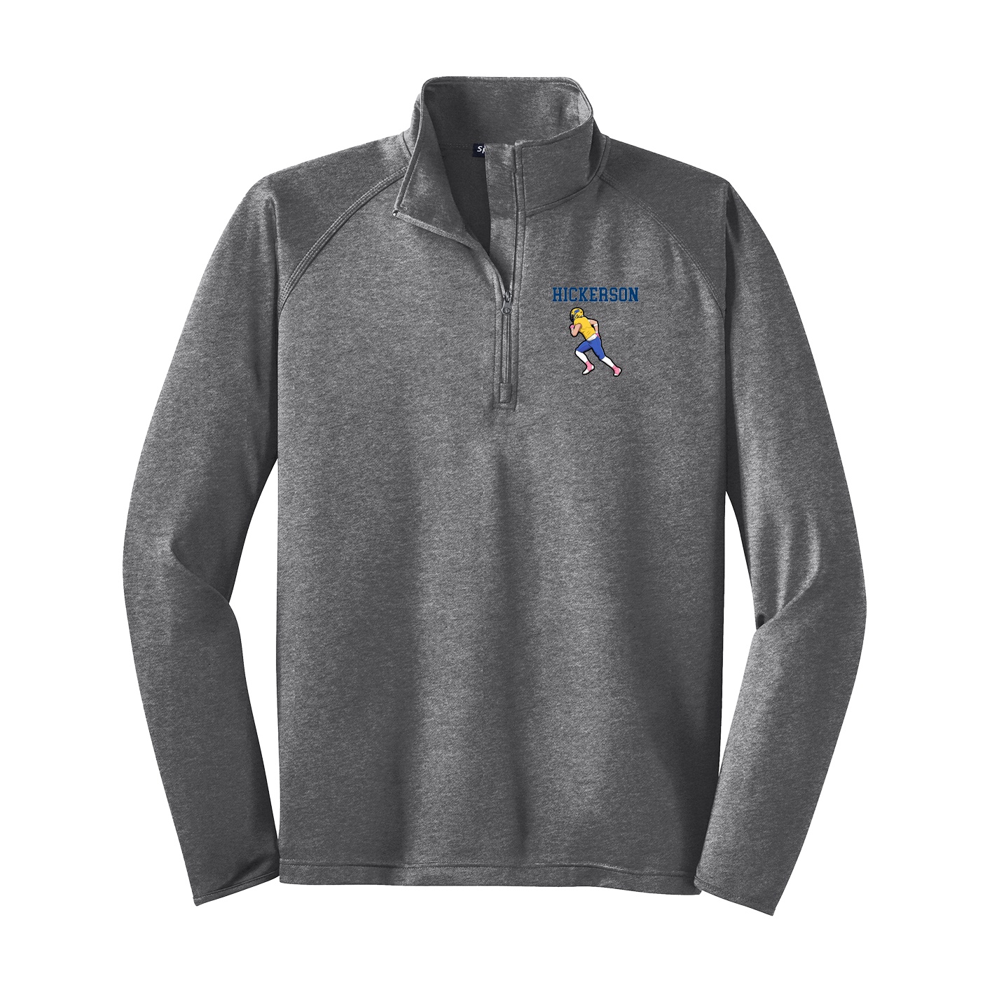 Q-Zip Pullover — Shirsey in Grey