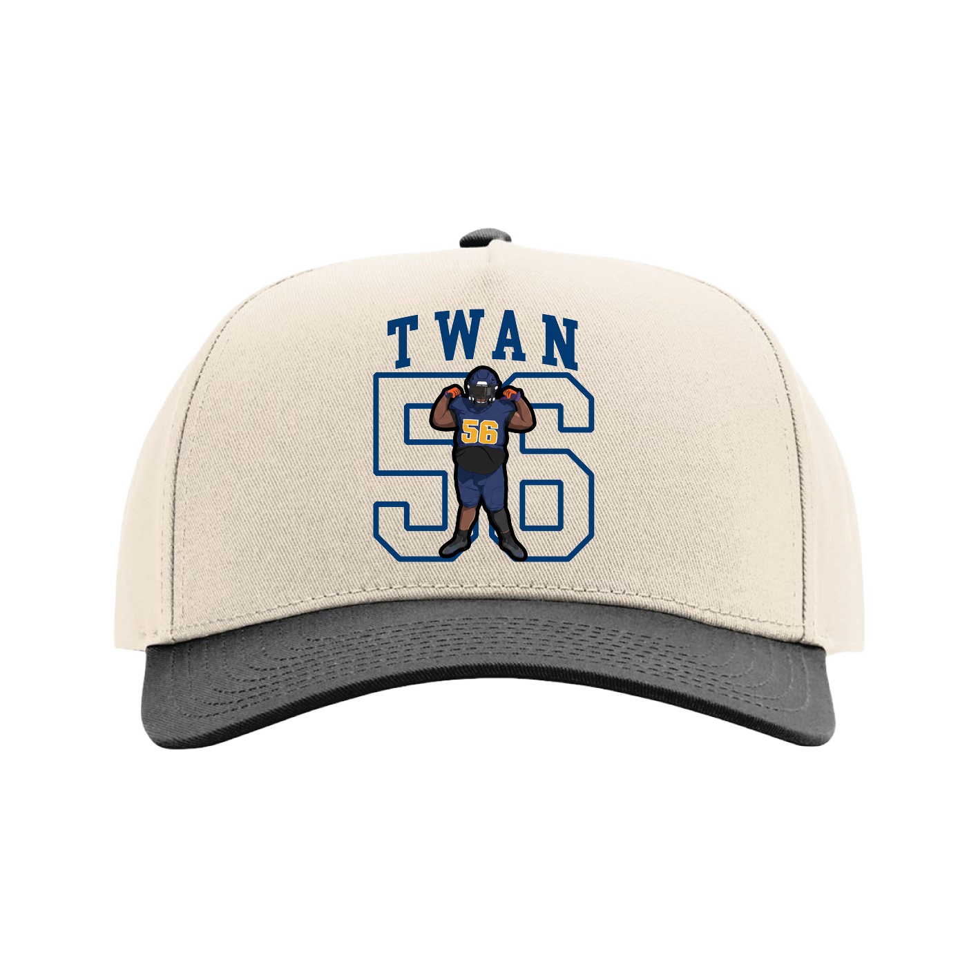 Full Fabric Five-Panel Champ Cap
