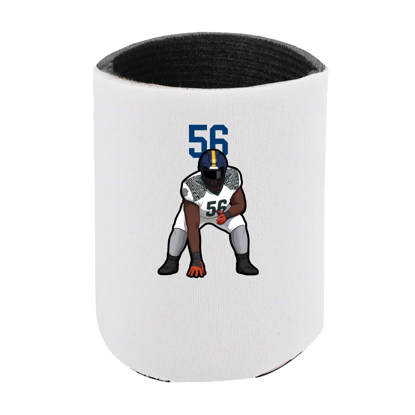 Can Holder — Number Top in White