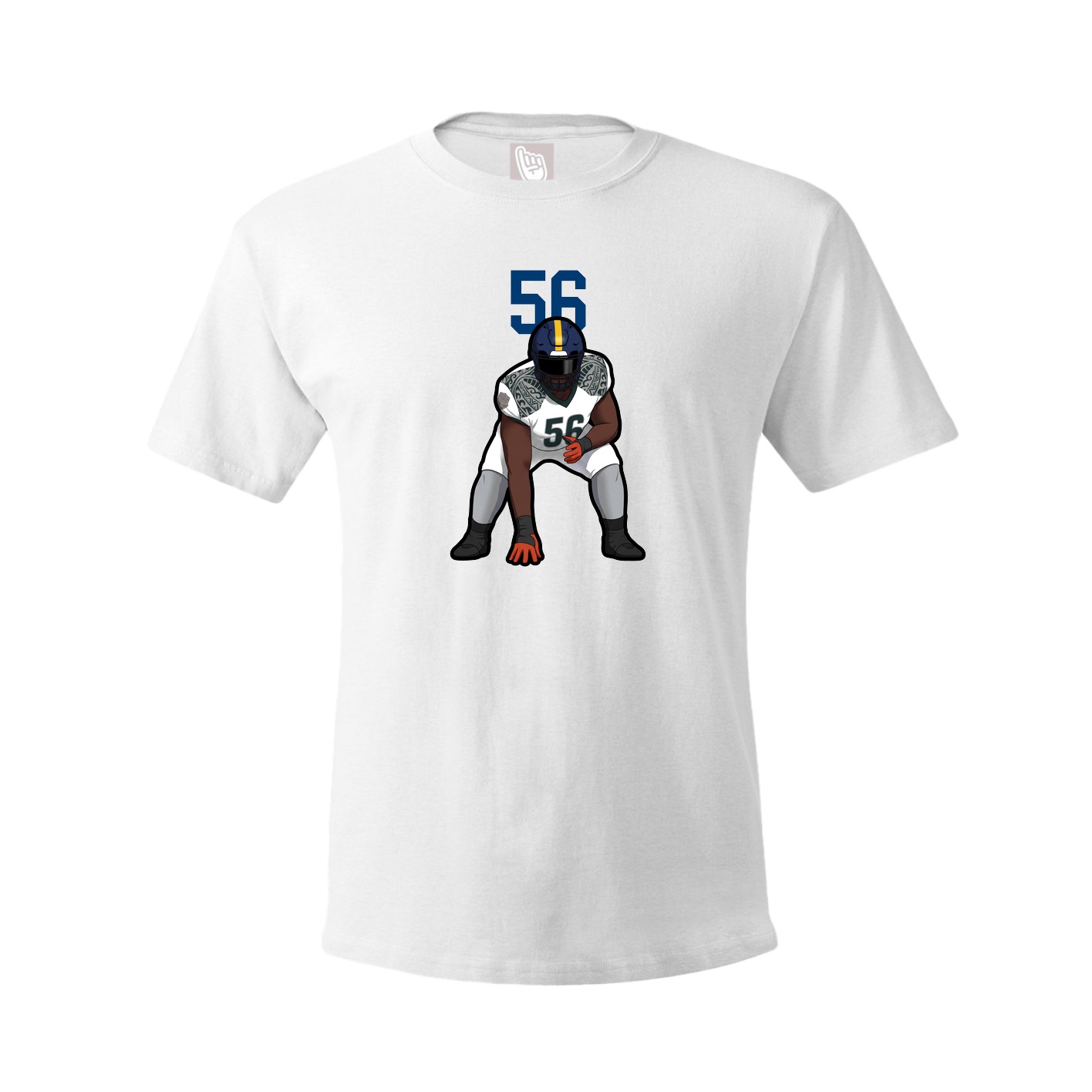 Tee — Number Top in White