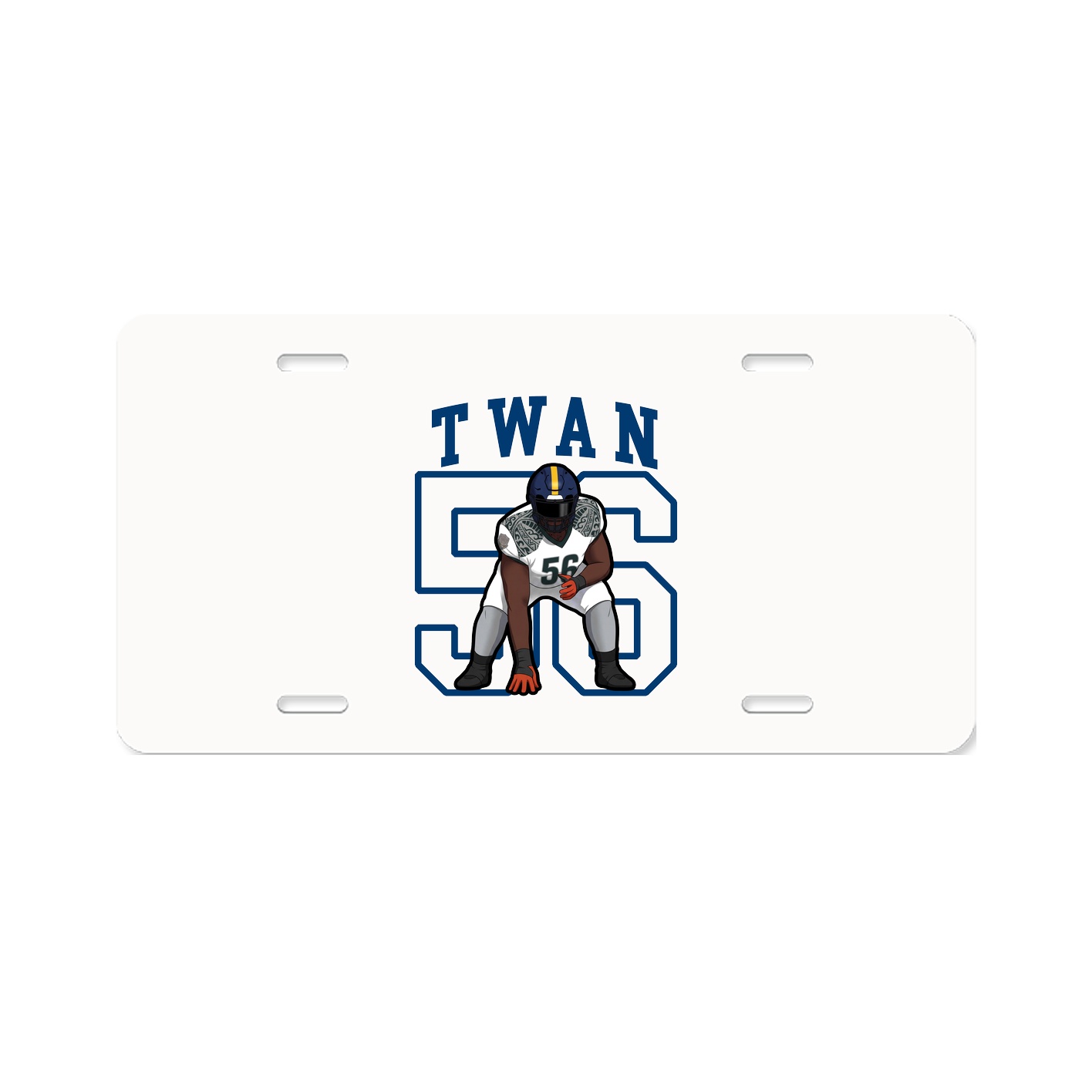 Aluminum License Plate