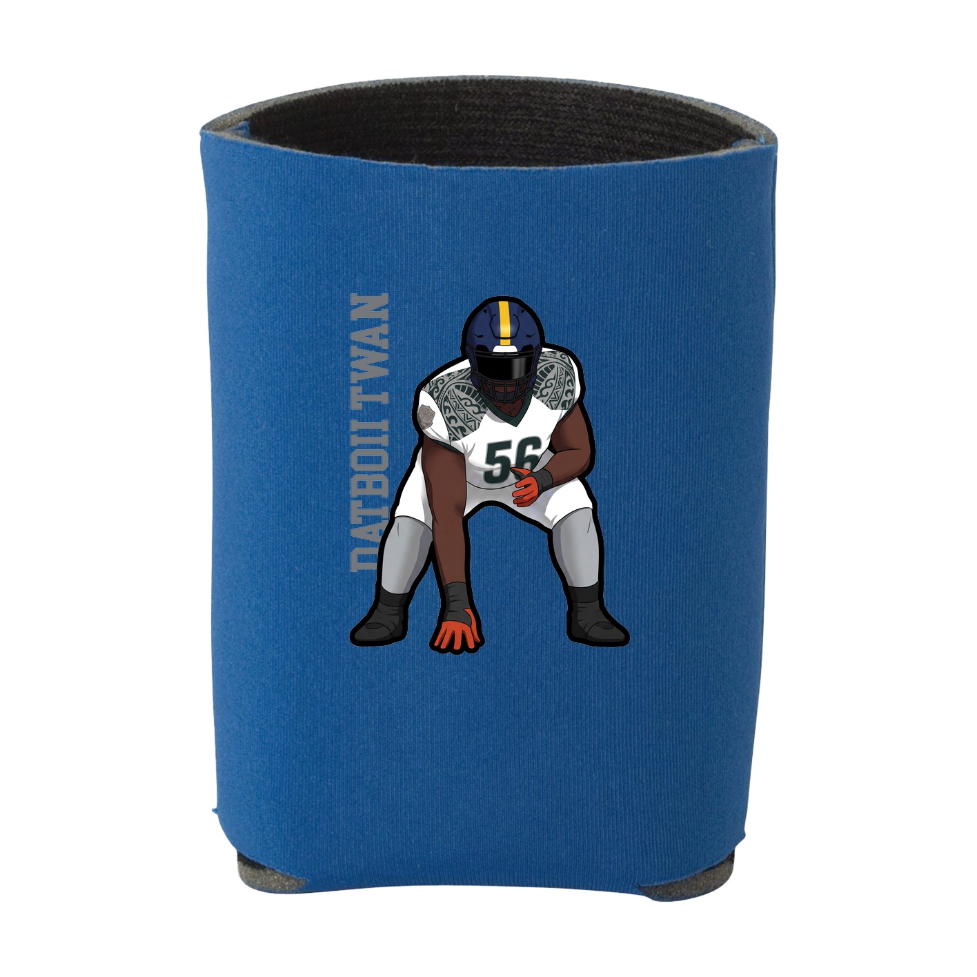Can Holder — Name Vertical in Royal