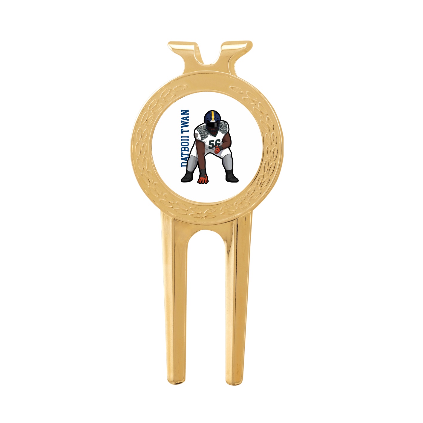 Divot Tool with Ball Marker — Name Vertical in Classic