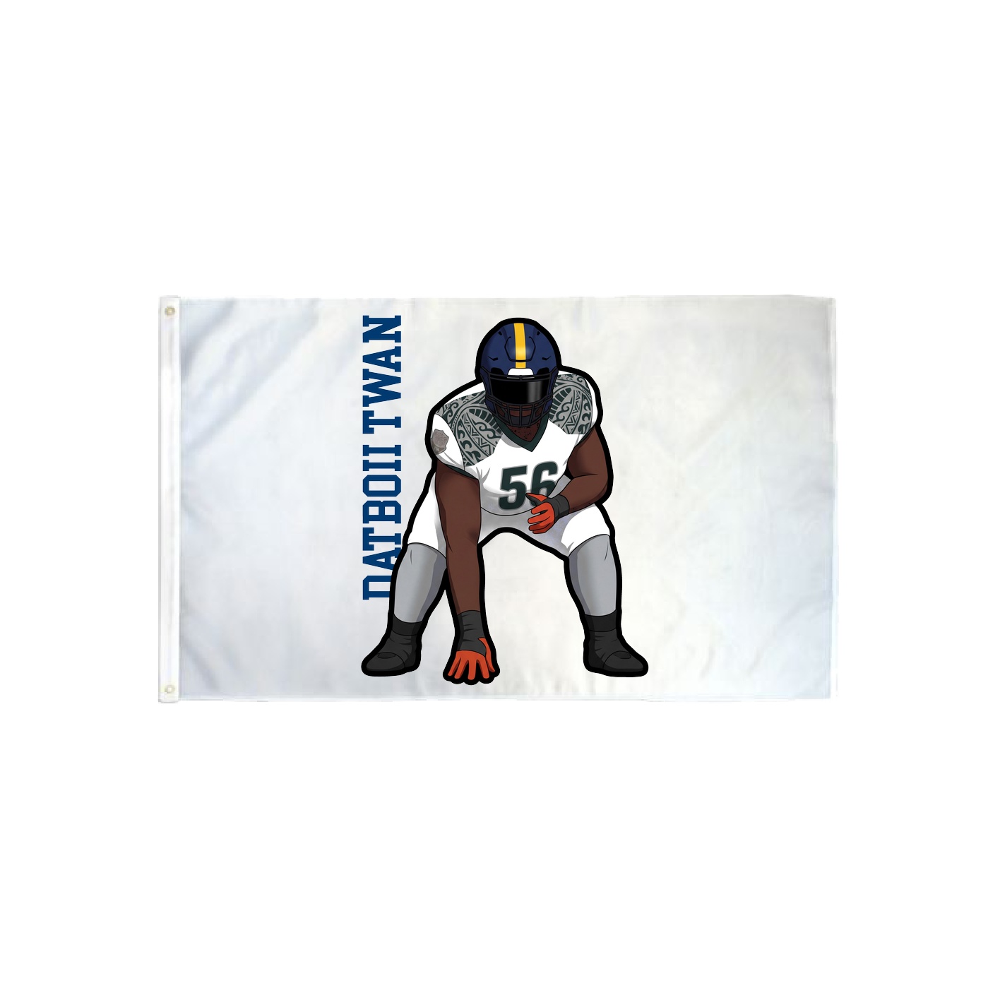 3x5 Flag — Name Vertical in Classic