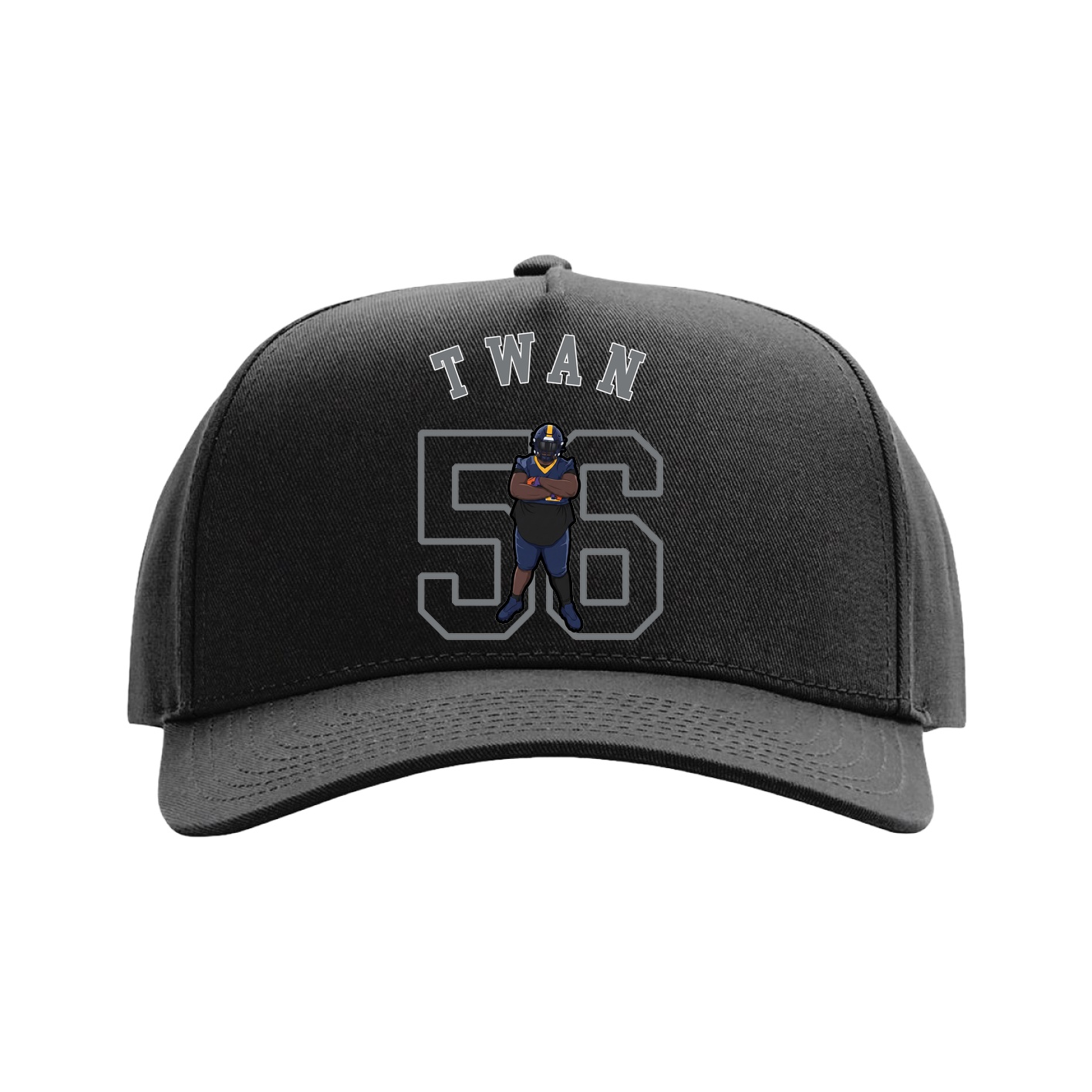 Full Fabric Five-Panel Champ Cap